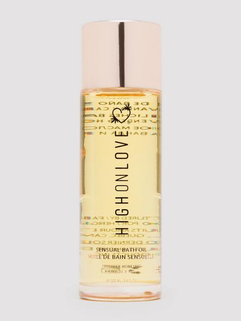 High On Love Lavender and Honey Sensual Bath Oil 3.4 fl oz, , hi-res