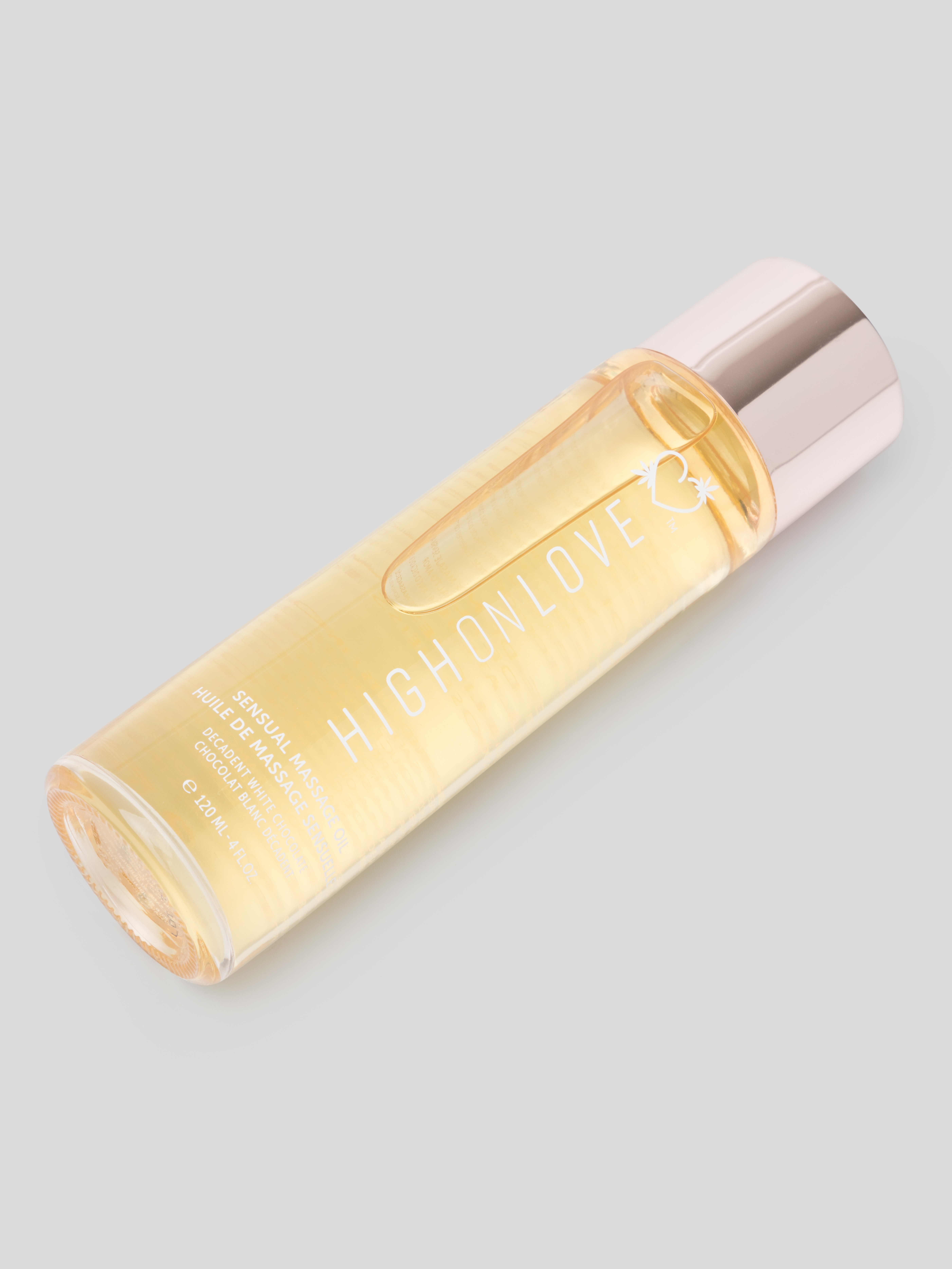 High On Love White Chocolate Sensual Massage Oil 4 fl oz, , hi-res