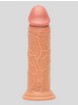 King Cock Elite Dual-Density Vibrating Realistic Dildo Flesh Tan 8 Inch, Flesh Tan, hi-res