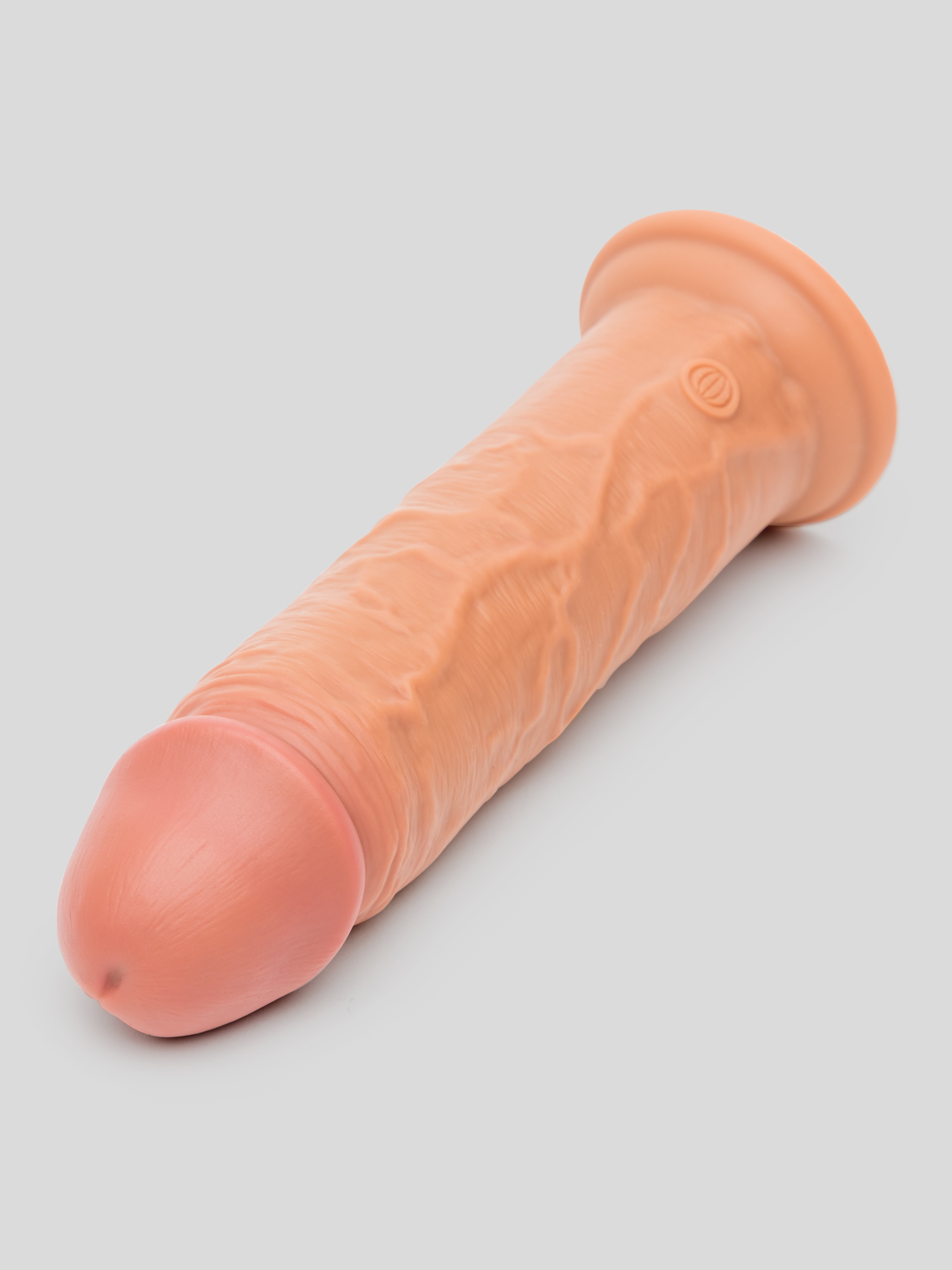 King Cock Elite Dual-Density Vibrating Realistic Dildo Flesh Tan 8 Inch, Flesh Tan, hi-res