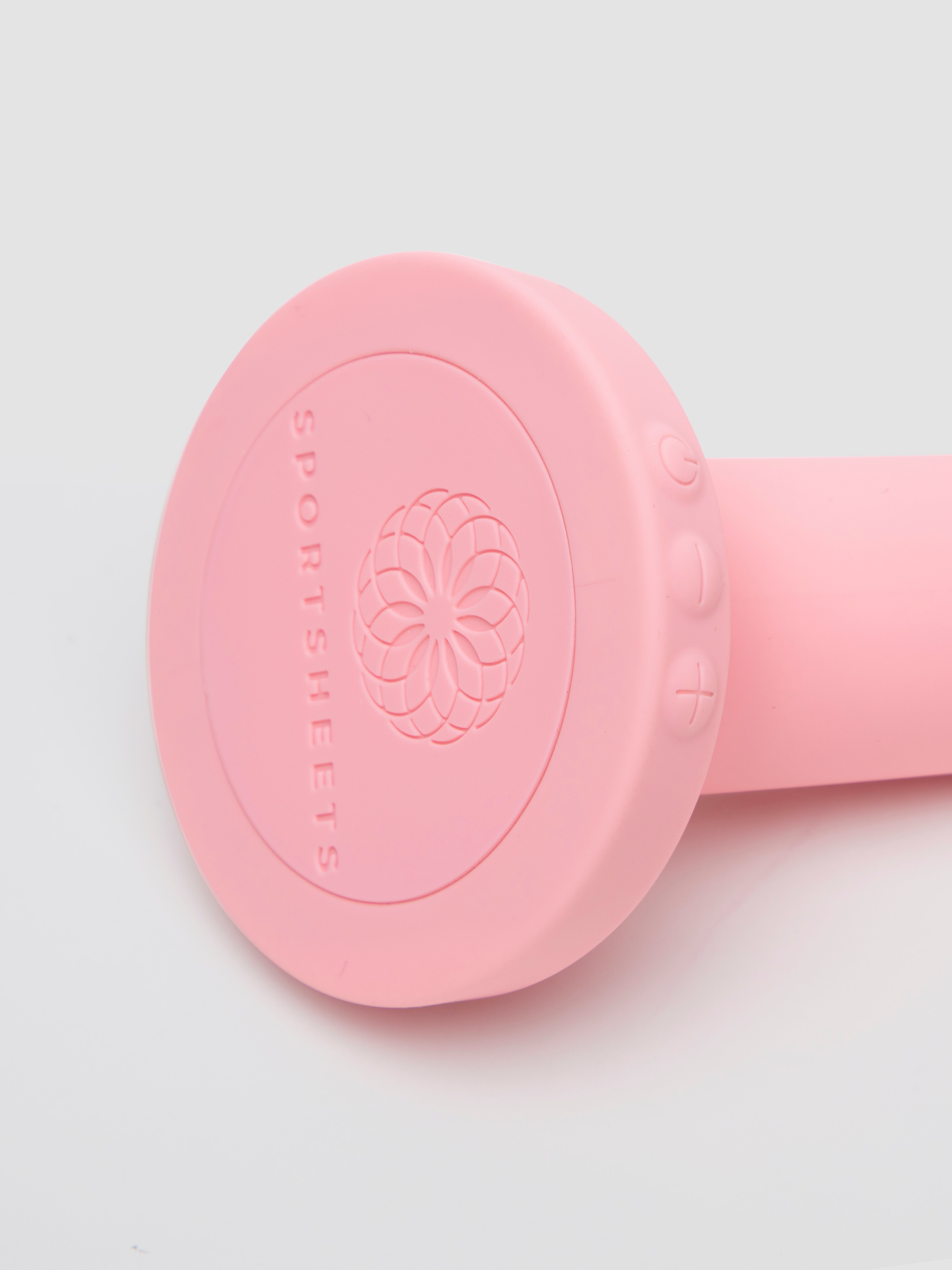 Sportsheets Daze Vibrating Rechargeable Non-Realistic Silicone Dildo, Pink, hi-res