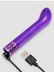 Royal Gems Jewel Rechargeable G-Spot Vibrator, Purple, hi-res
