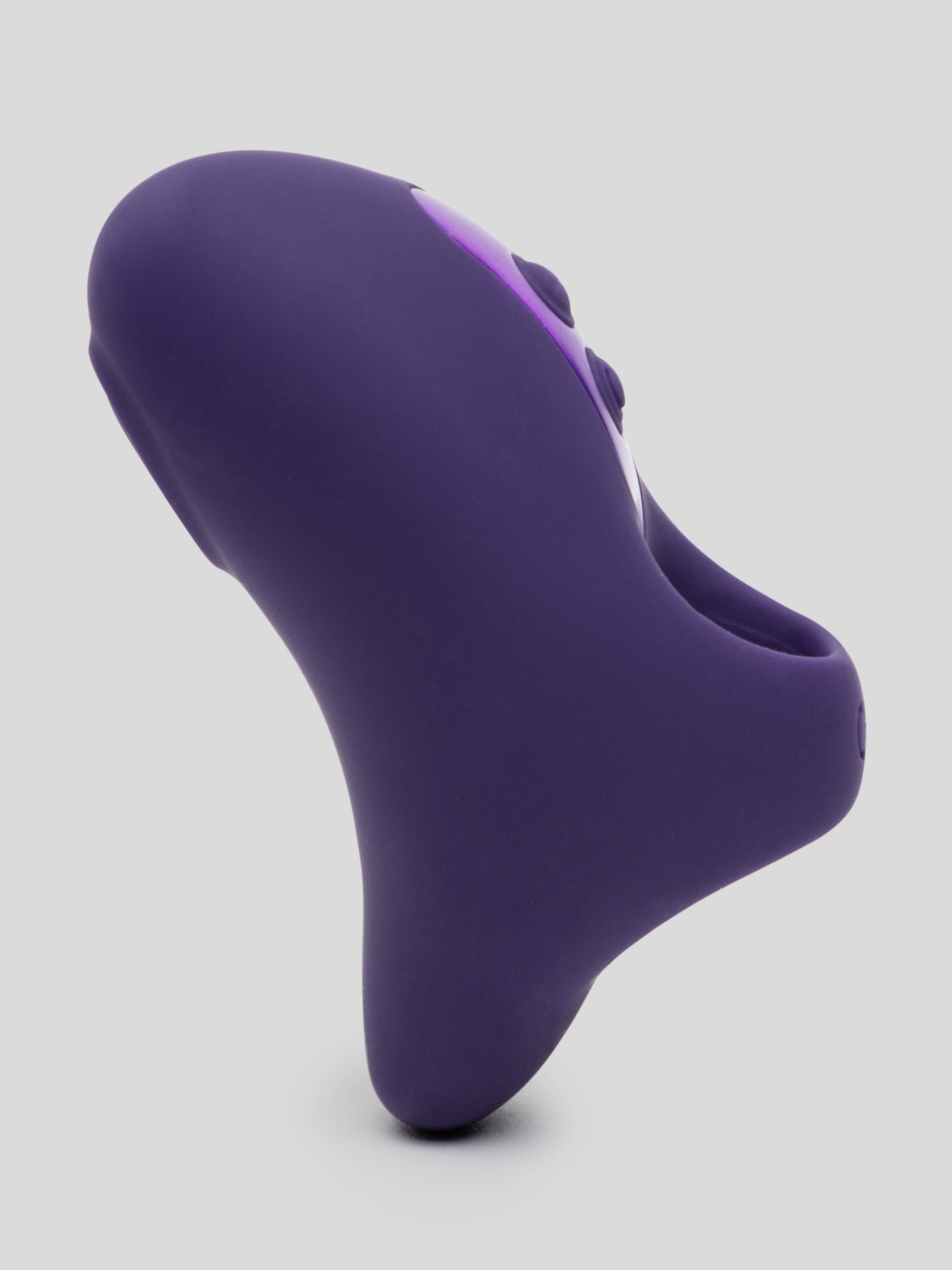 Hana Rechargeable Pulsating Finger Vibrator, Purple, hi-res