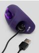 Hana Rechargeable Pulsating Finger Vibrator, Purple, hi-res