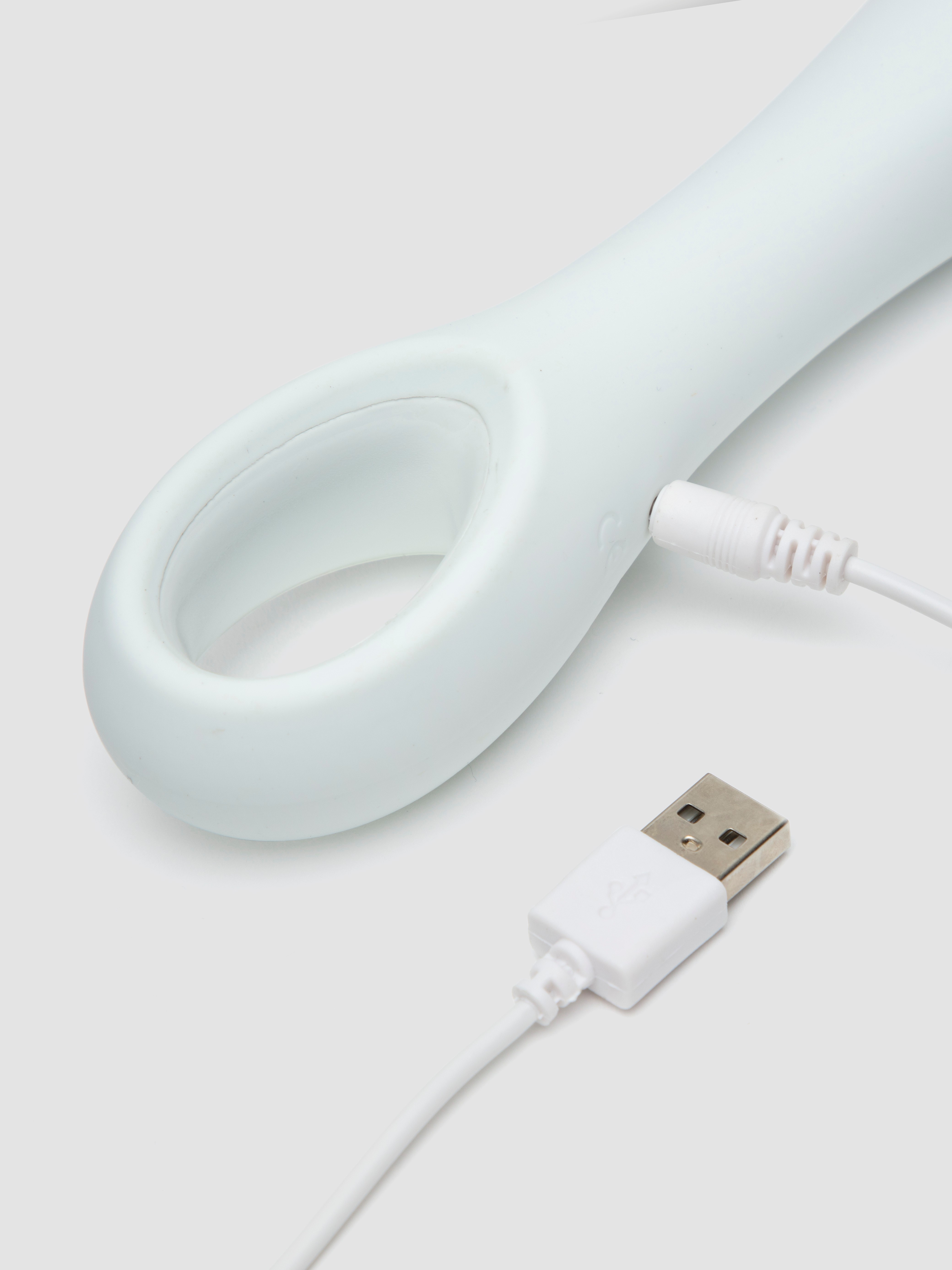 My ilo Curve Rechargeable Silicone G-Spot Vibrator, White, hi-res
