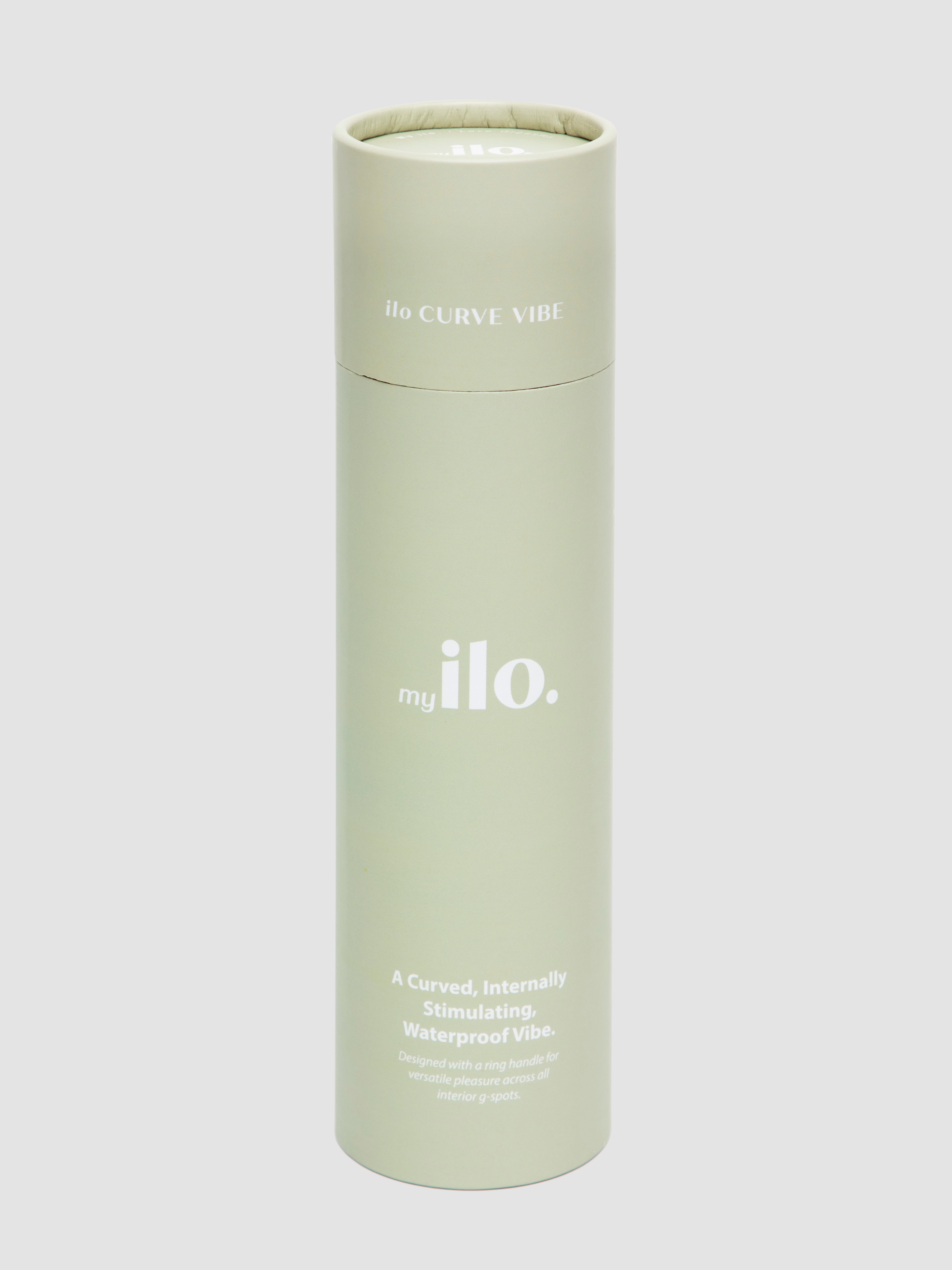 My ilo Curve Rechargeable Silicone G-Spot Vibrator, White, hi-res