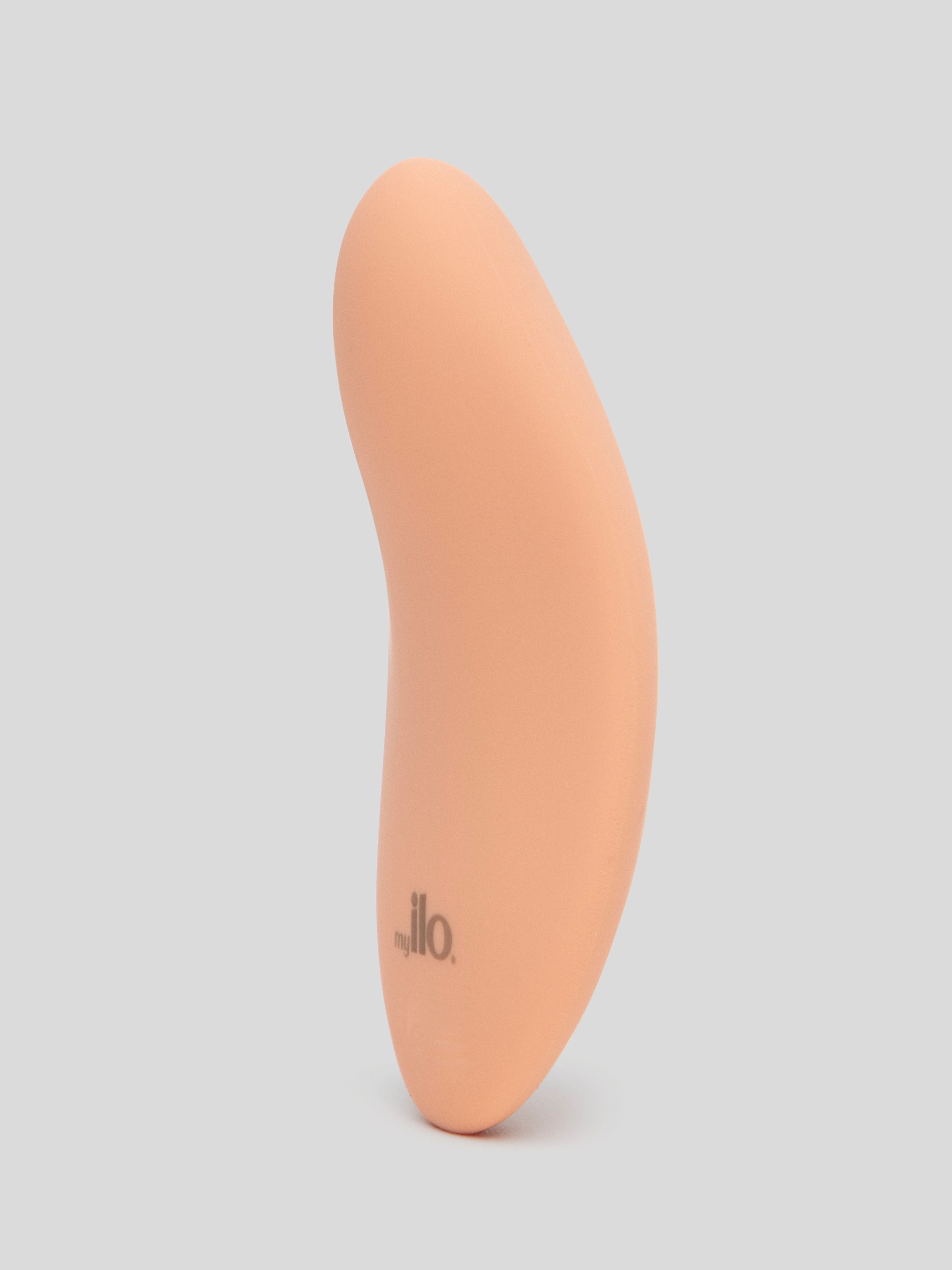 My ilo Rechargeable Silicone Clitoral Egg Vibrator, Orange, hi-res