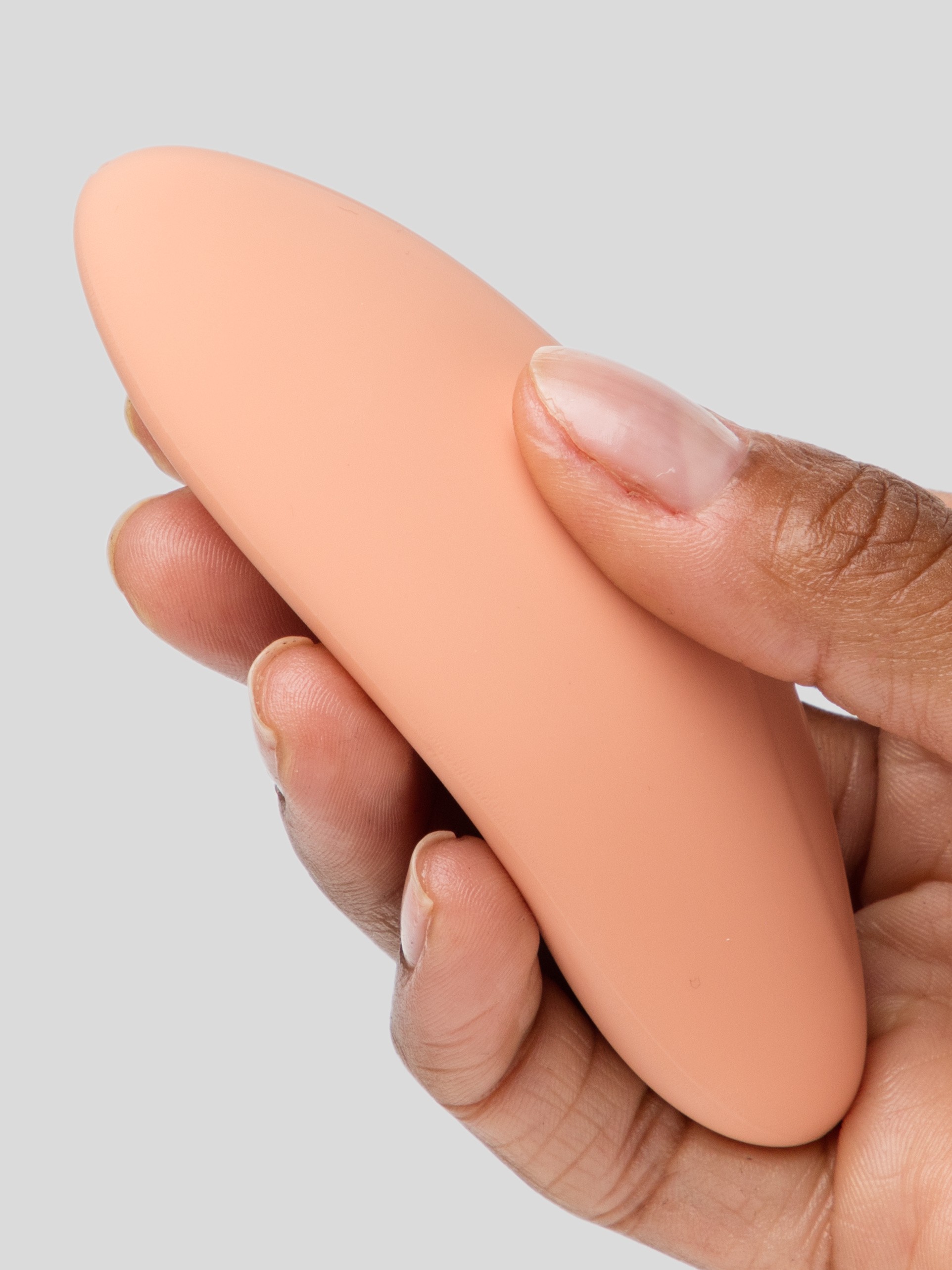 My ilo Rechargeable Silicone Clitoral Egg Vibrator, Orange, hi-res