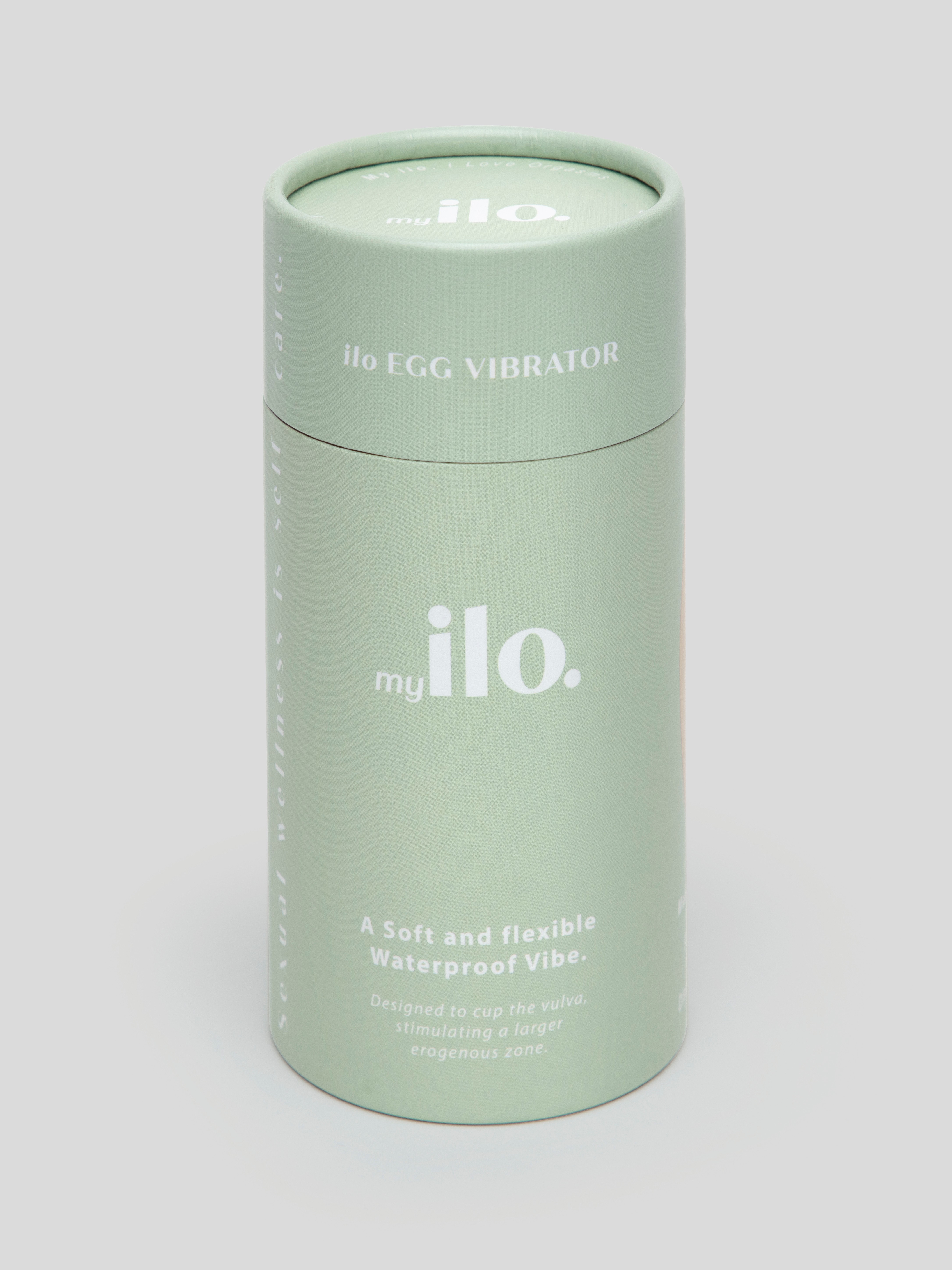 My ilo Rechargeable Silicone Clitoral Egg Vibrator, Orange, hi-res