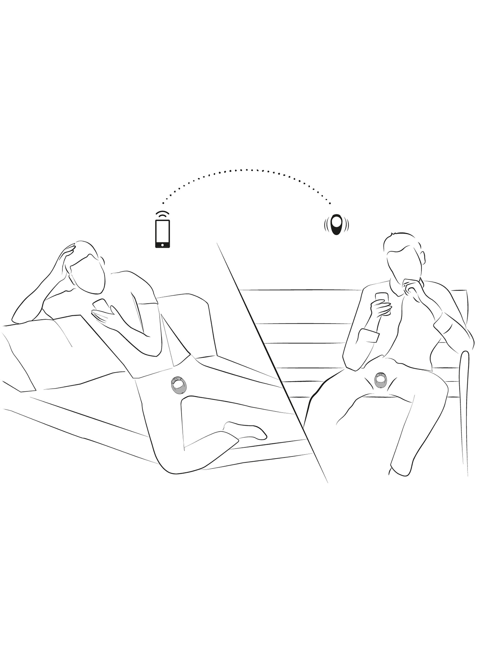 We-Vibe Tease Us Bond Vibrating Silicone Cock Ring Boxed Set, Black, hi-res