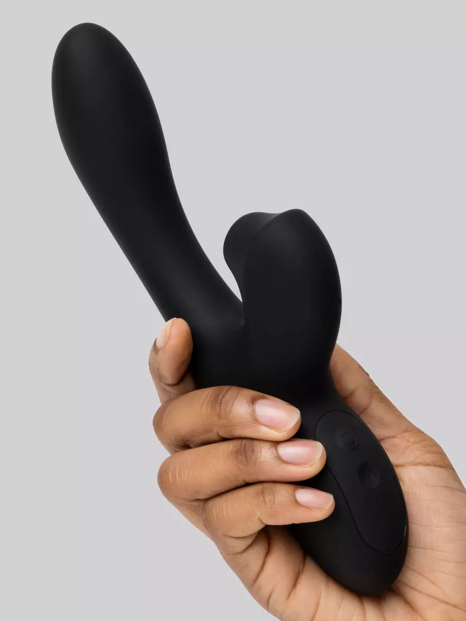 Lovehoney Dual Embrace Warming G-Spot and Clitoral Suction Rabbit Vibrator