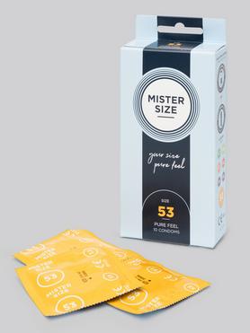 Mister Size Extra Thin 53mm Condoms (10 Pack)