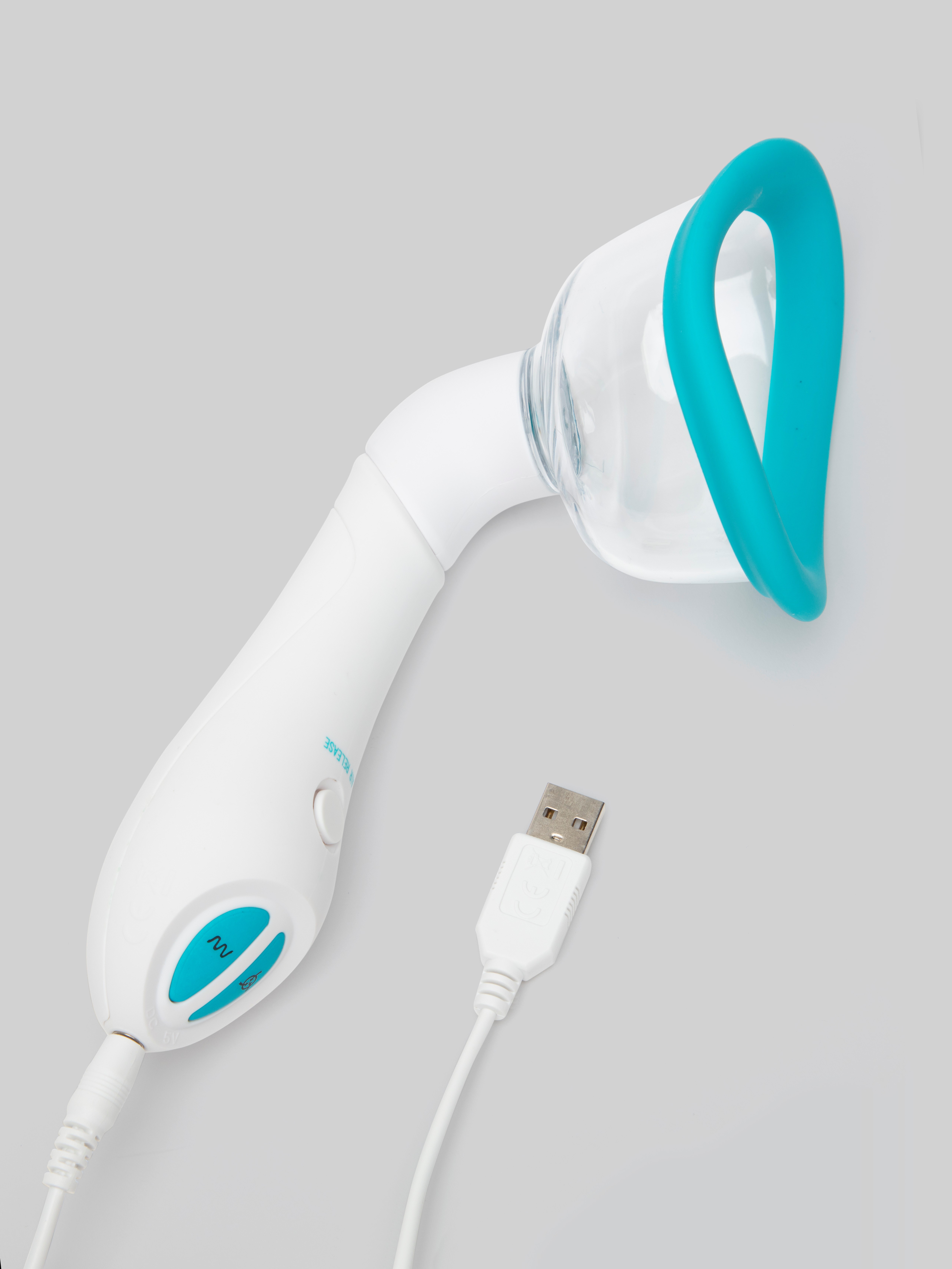 Doc Johnson Bloom Intimate Body Pump 4-in-1 Interchangeable Set, White, hi-res