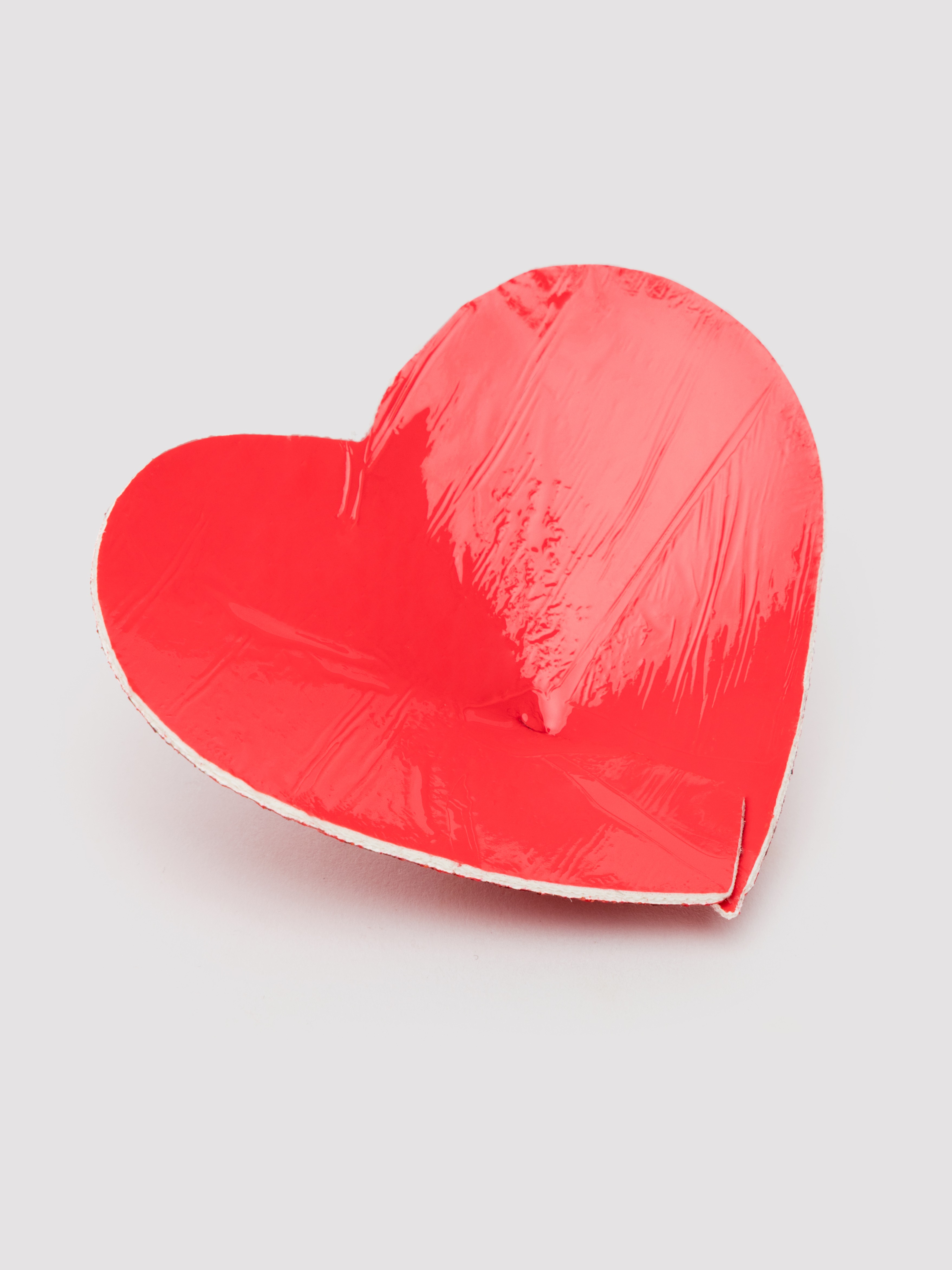 Lovehoney Oh! Red Heart Shaped Nipple Pasties, Red, hi-res