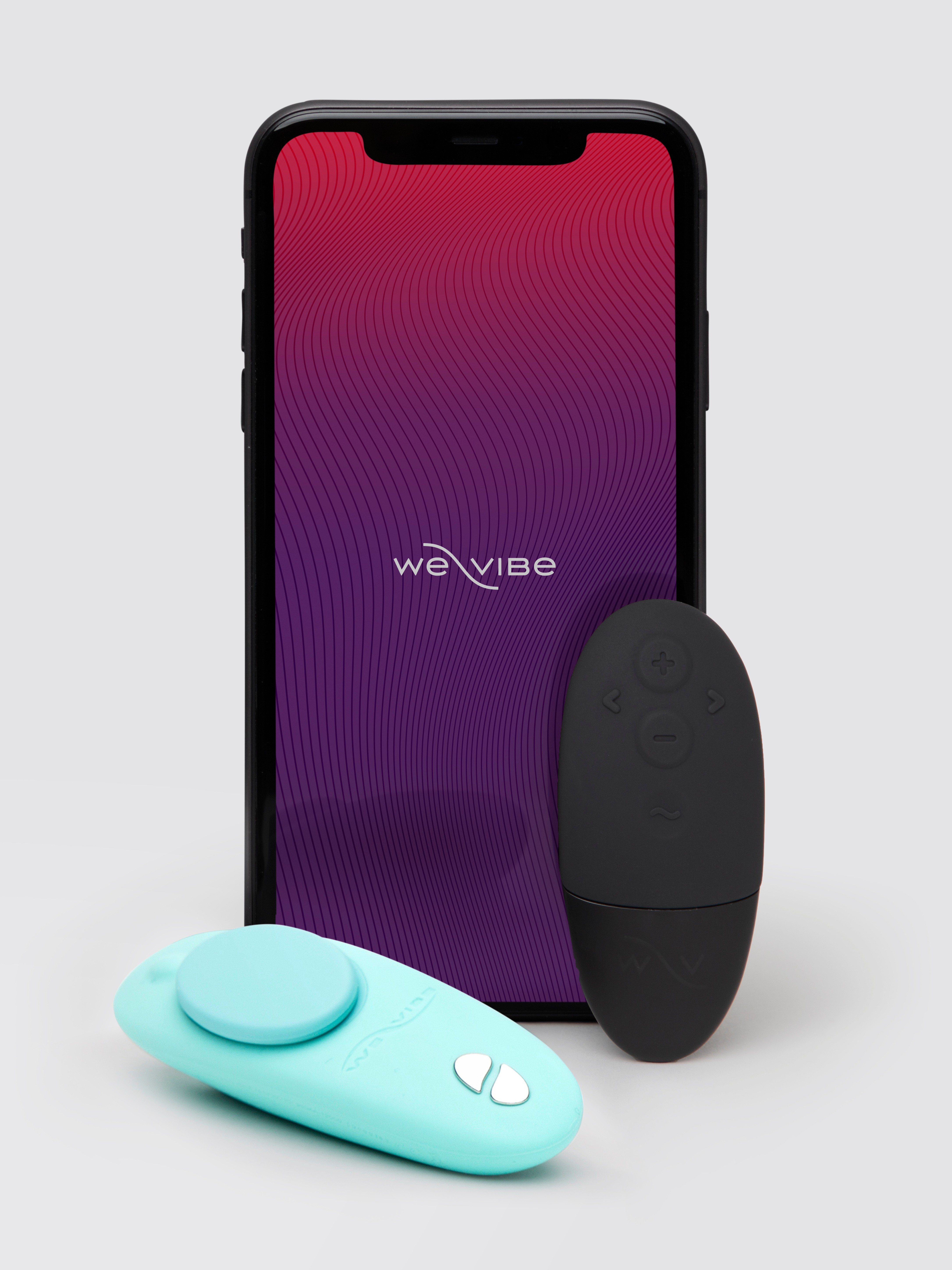 We-Vibe Moxie + App and Remote Controlled Wearable Clitoral Knicker Vibrator - Blue