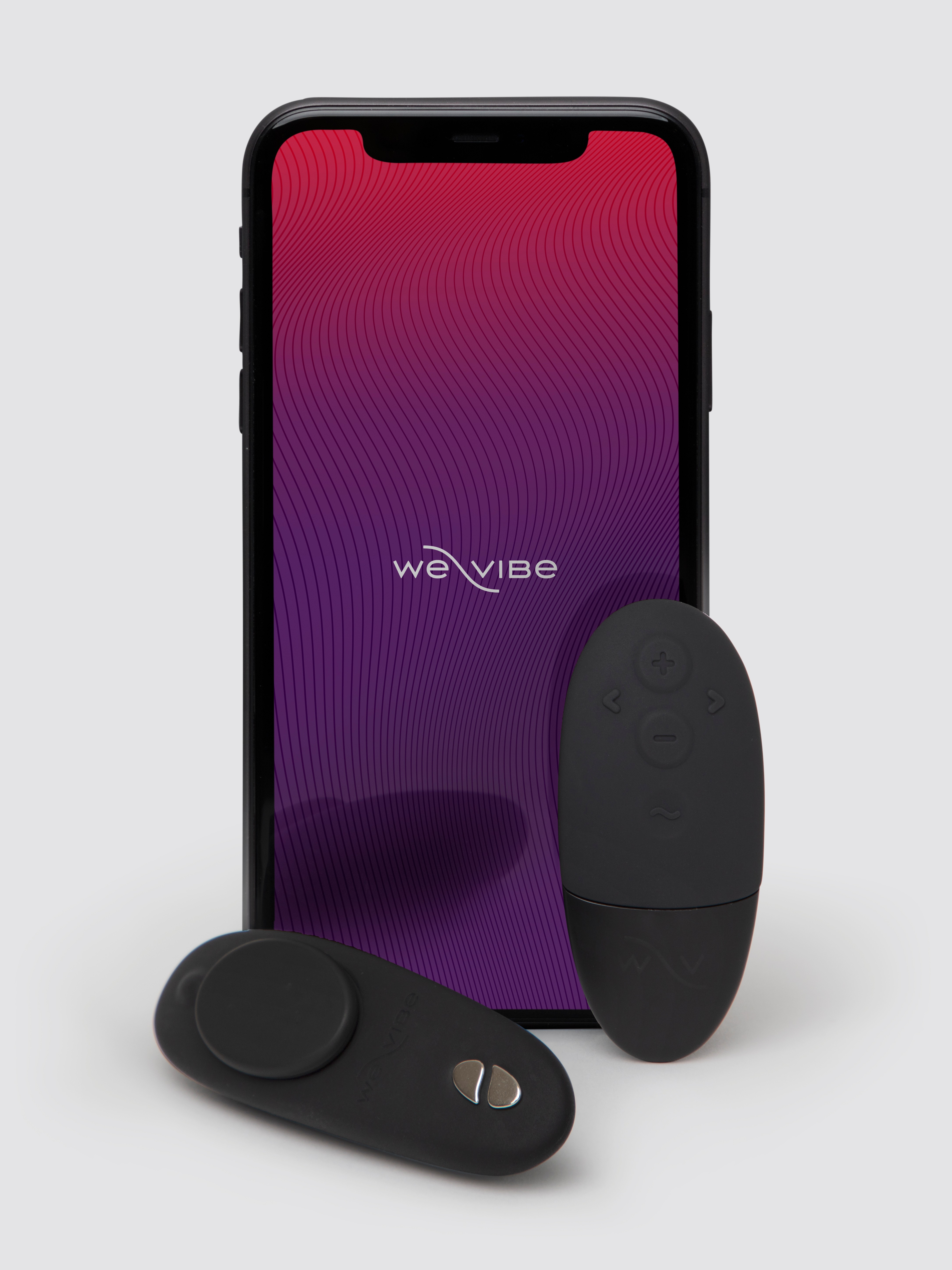 We-Vibe Moxie + App and Remote Controlled Wearable Clitoral Knicker Vibrator - Black