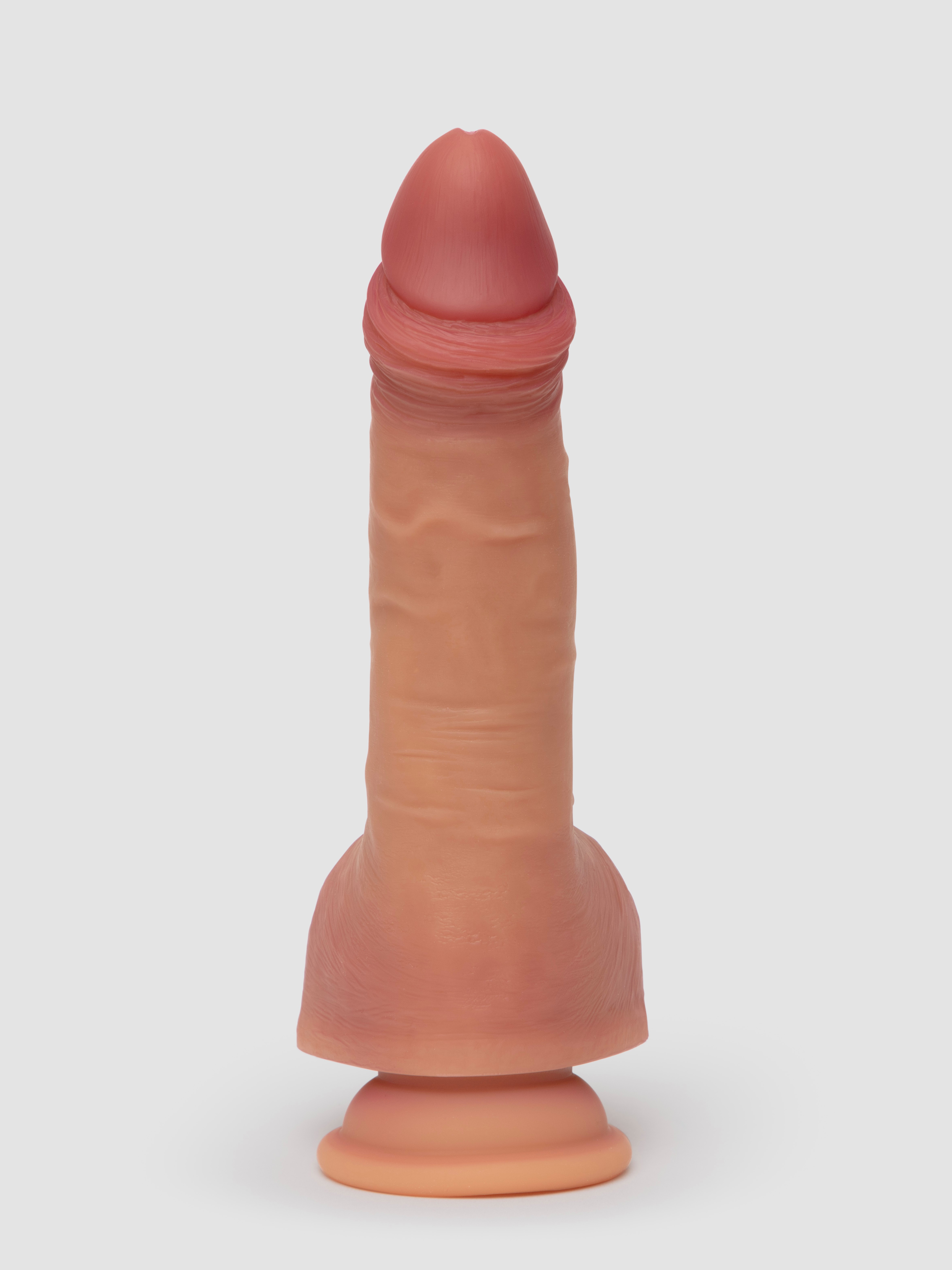 Lifelike Lover Ultra Realistic Ejaculating Dildo 8 Inch, Flesh Tan, hi-res