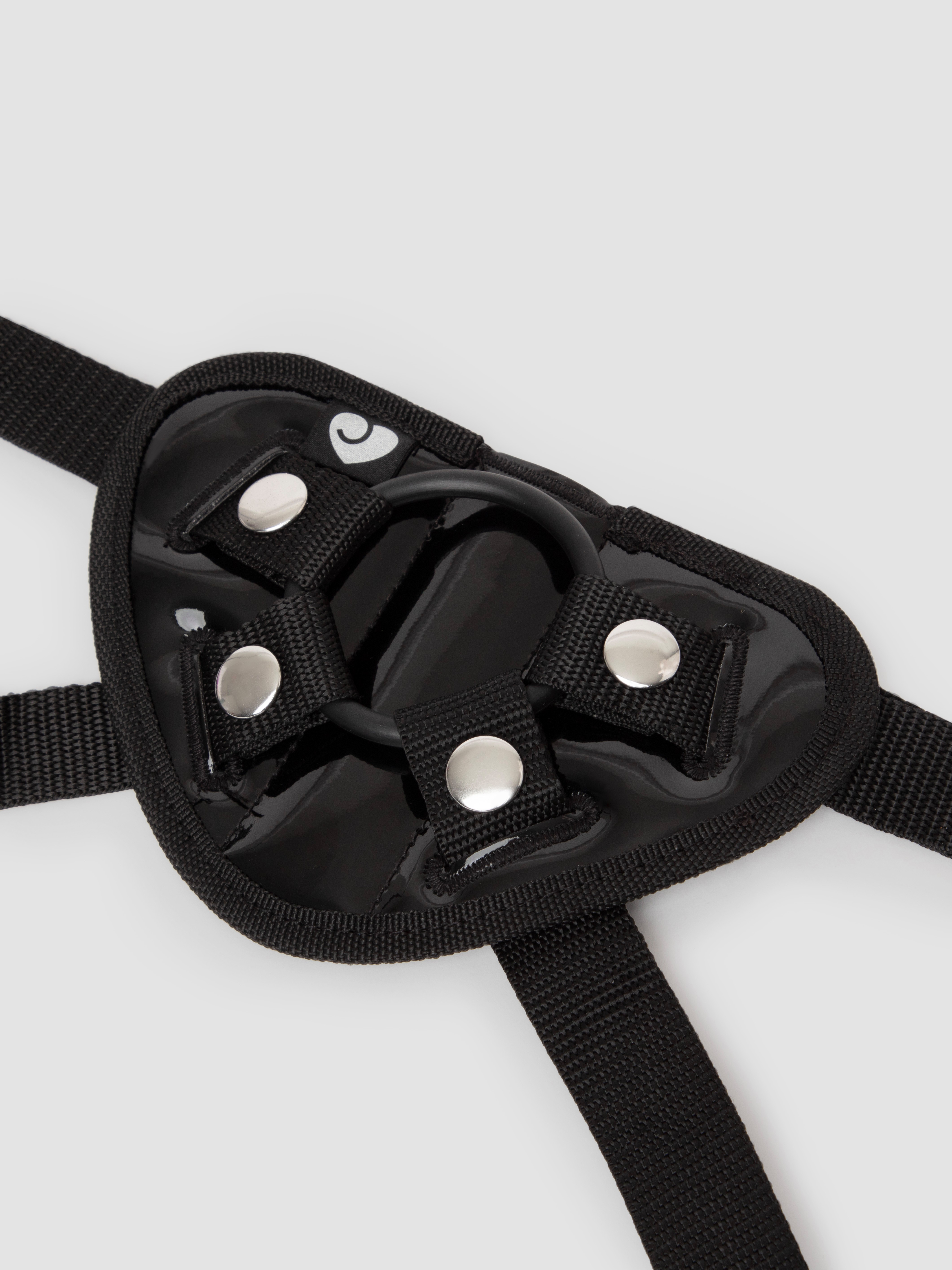 BASICS Strap-On Harness Kit 6 Inch, Clear, hi-res