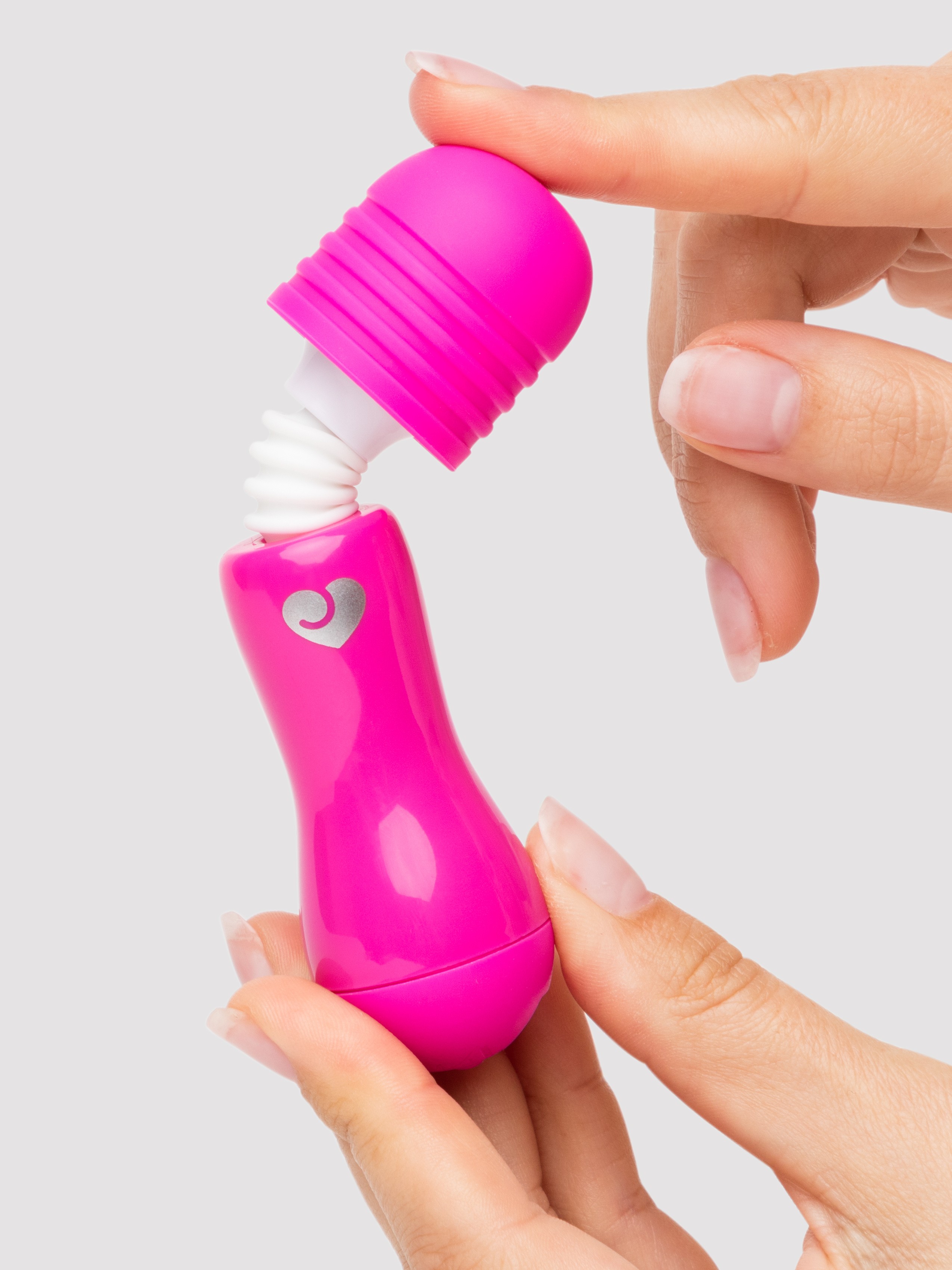 Lovehoney Atomic Wand Mini Wand Vibrator, Pink, hi-res