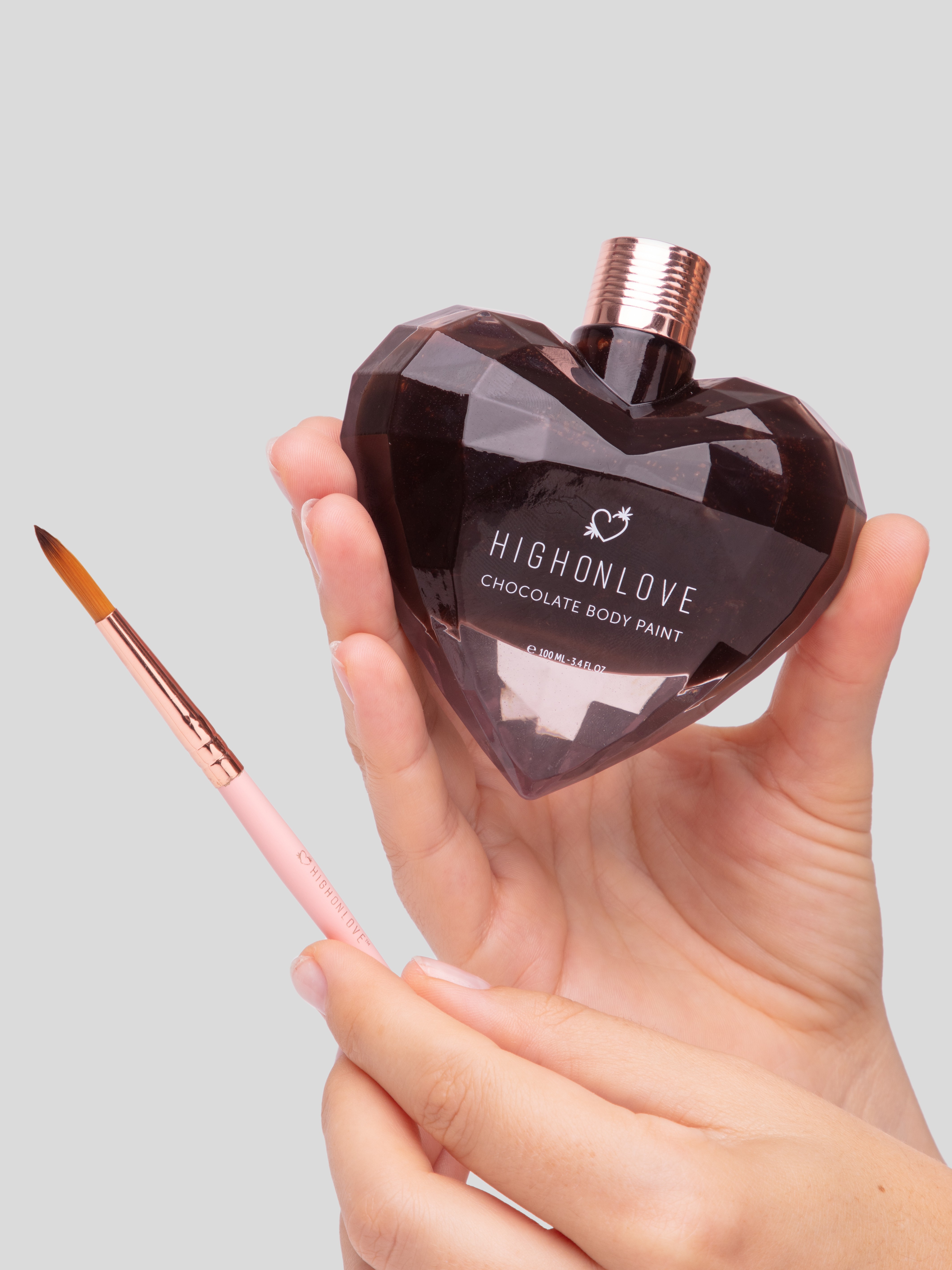 HighOnLove Dark Chocolate Body Paint 100ml, , hi-res