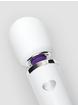 Lovehoney Deluxe Extra Powerful Rechargeable Wand Massager, White, hi-res