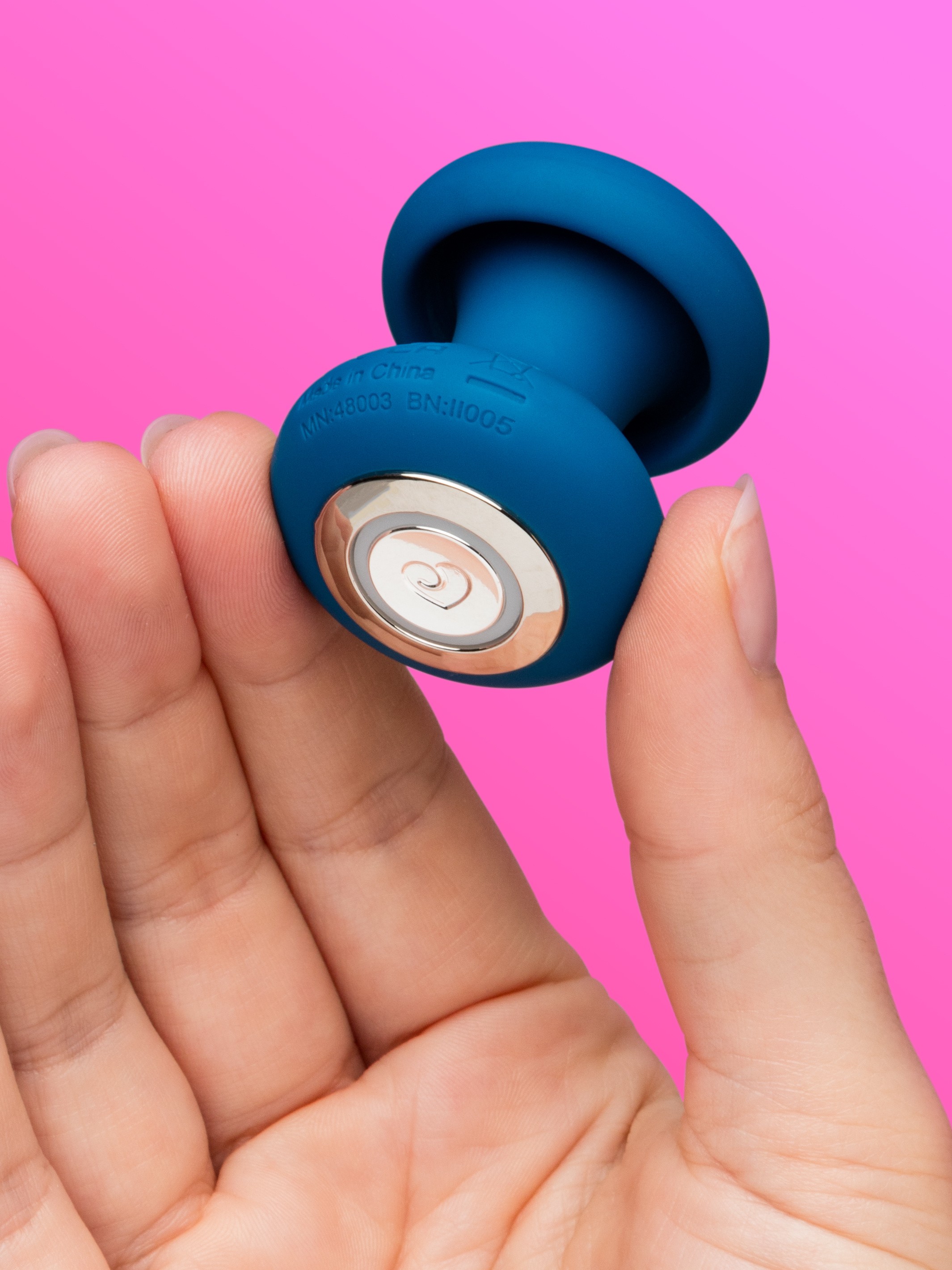 Lovehoney Love Button Rechargeable Personal Massager, Blue, hi-res