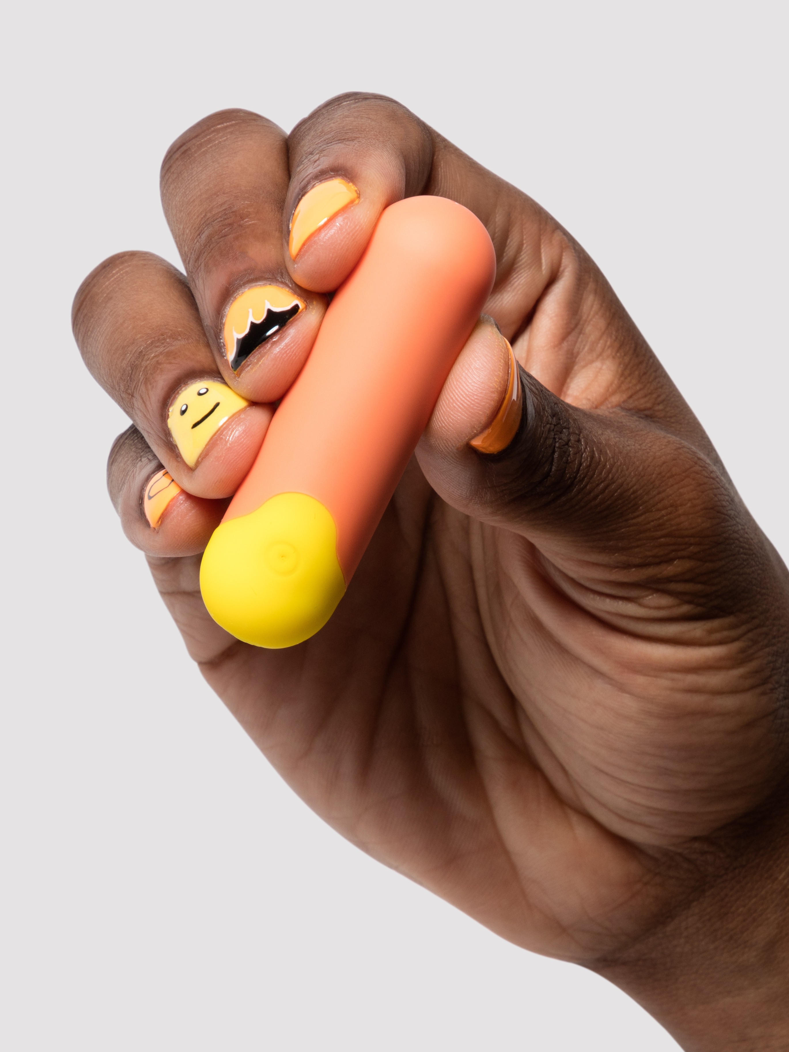 Image of ROMP Riot Rechargeable Silicone Bullet Vibrator - Orange