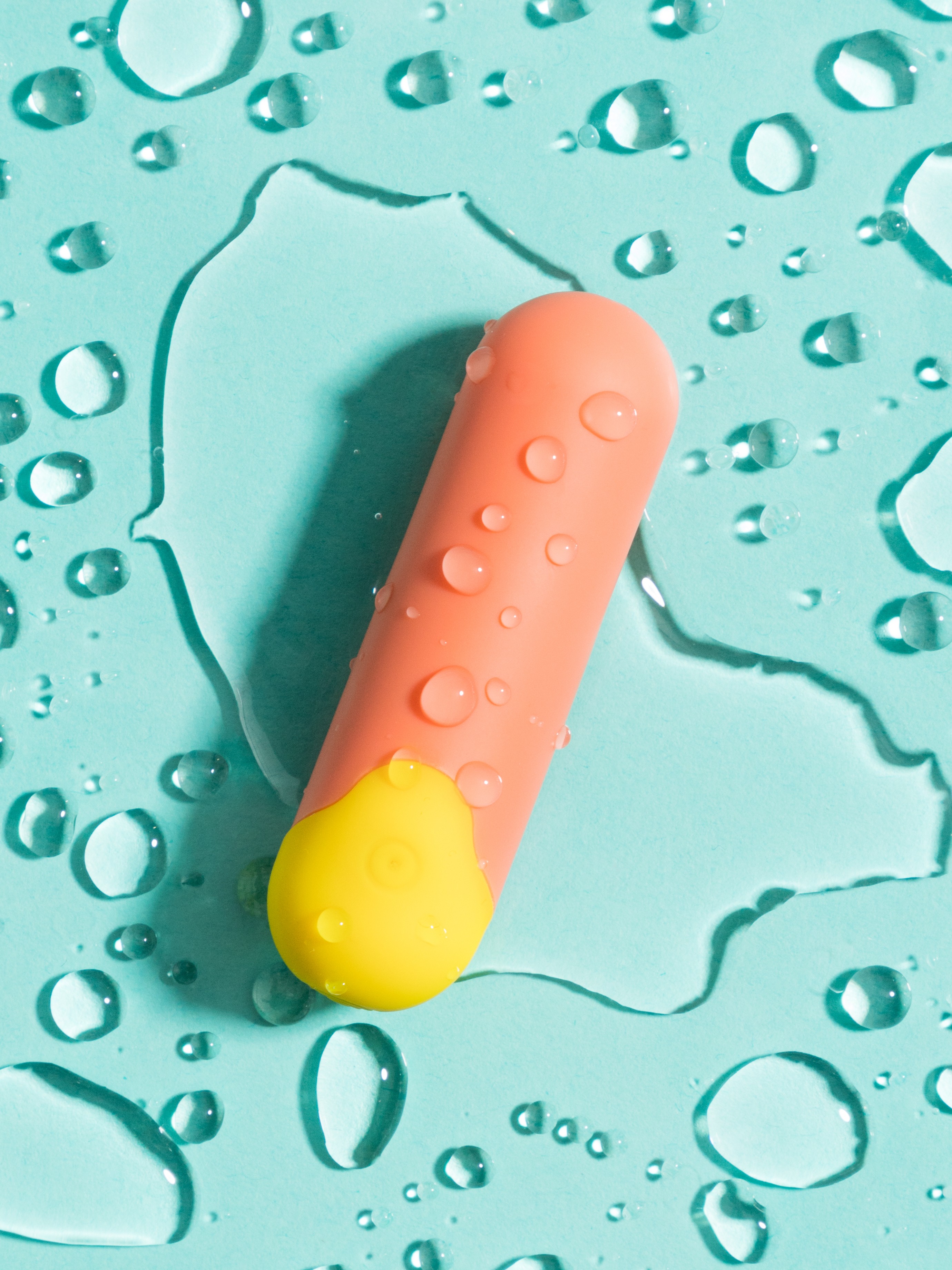 ROMP Riot Rechargeable Silicone Bullet Vibrator , Orange, hi-res