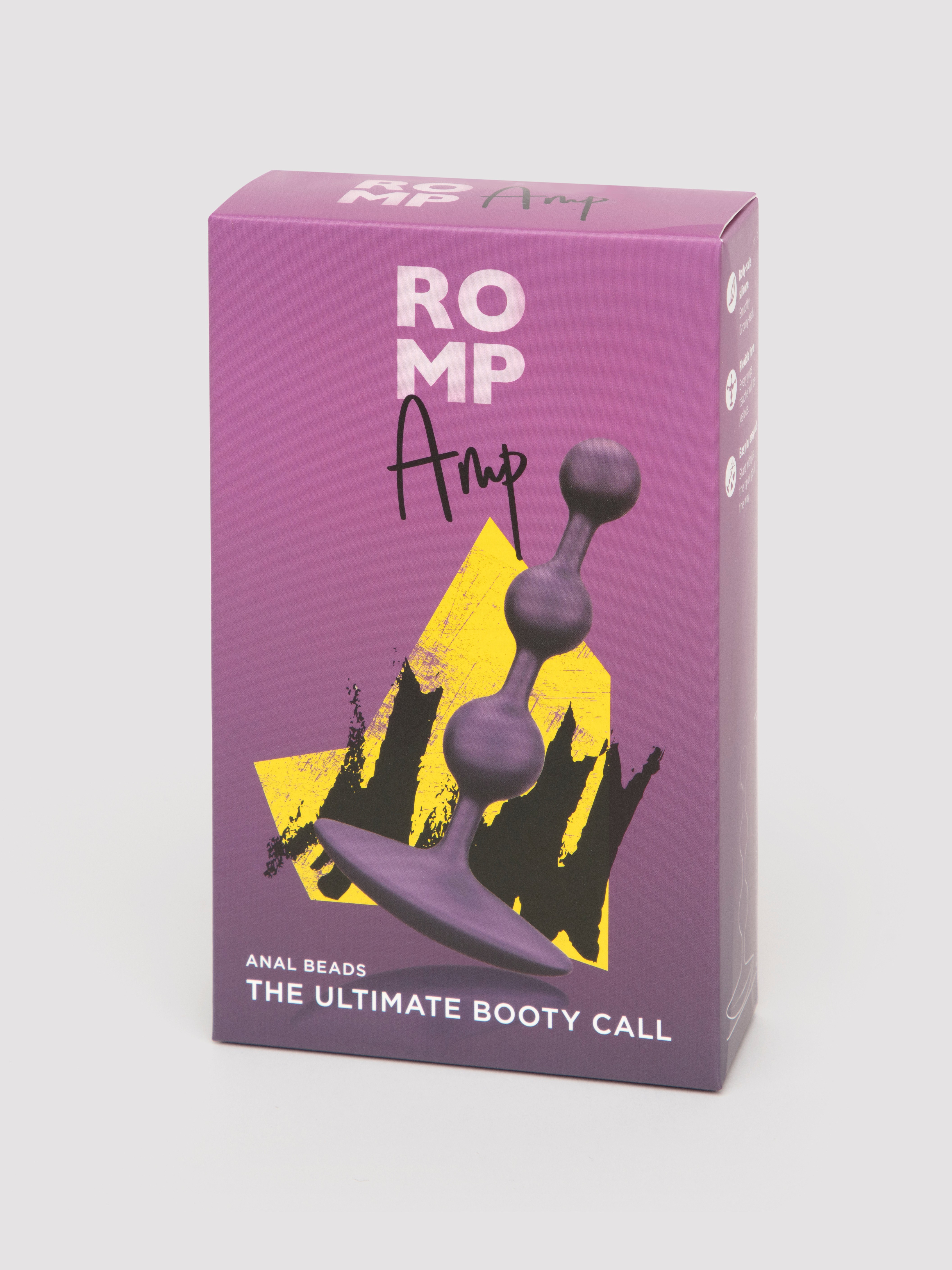 ROMP Amp Silicone Anal Beads, Purple, hi-res