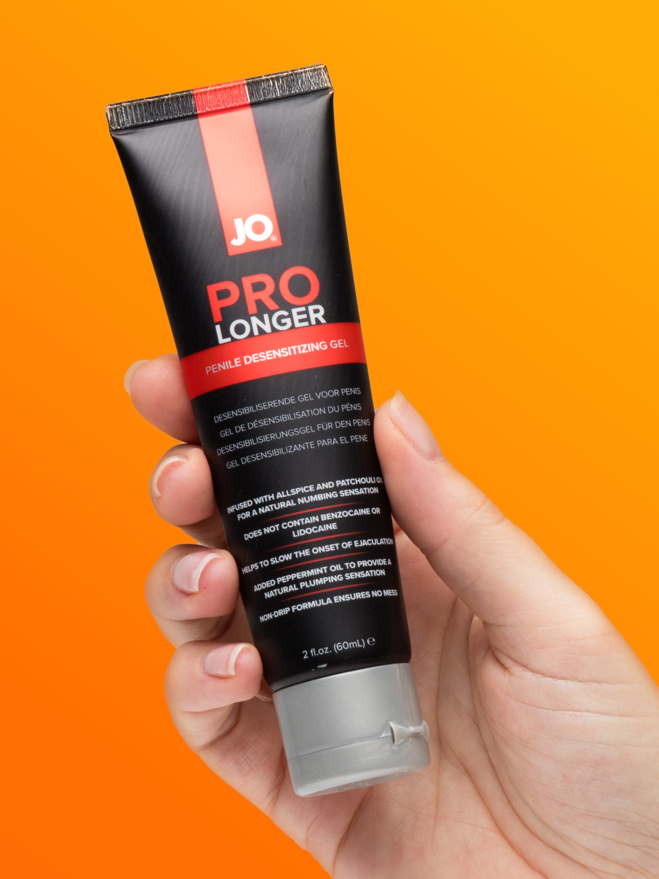 System JO Prolonger Delay Gel 2.0 fl oz, , hi-res