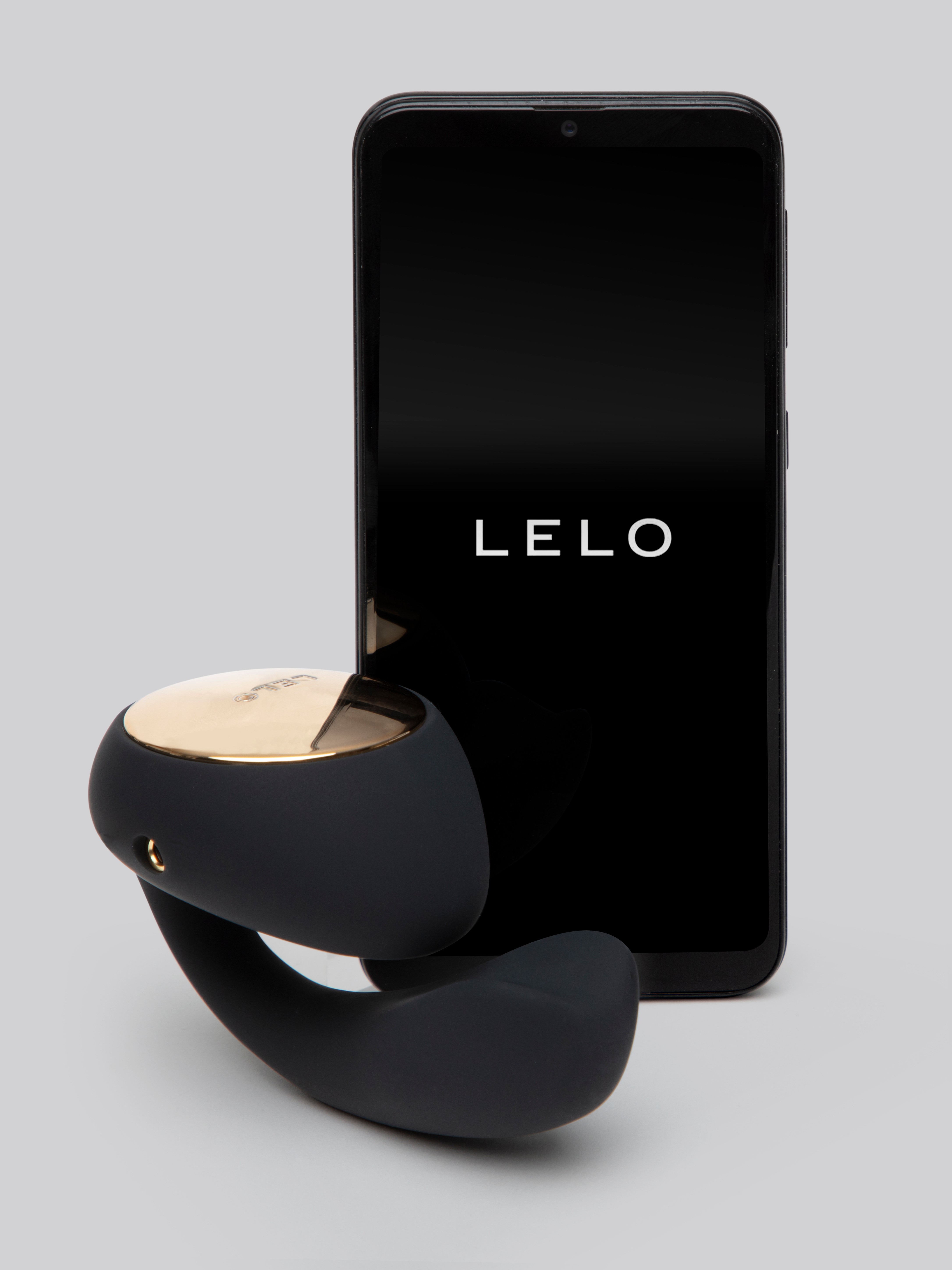 Lelo Ida Wave Rechargable App Controlled Dual Stimulation Vibrator - Black