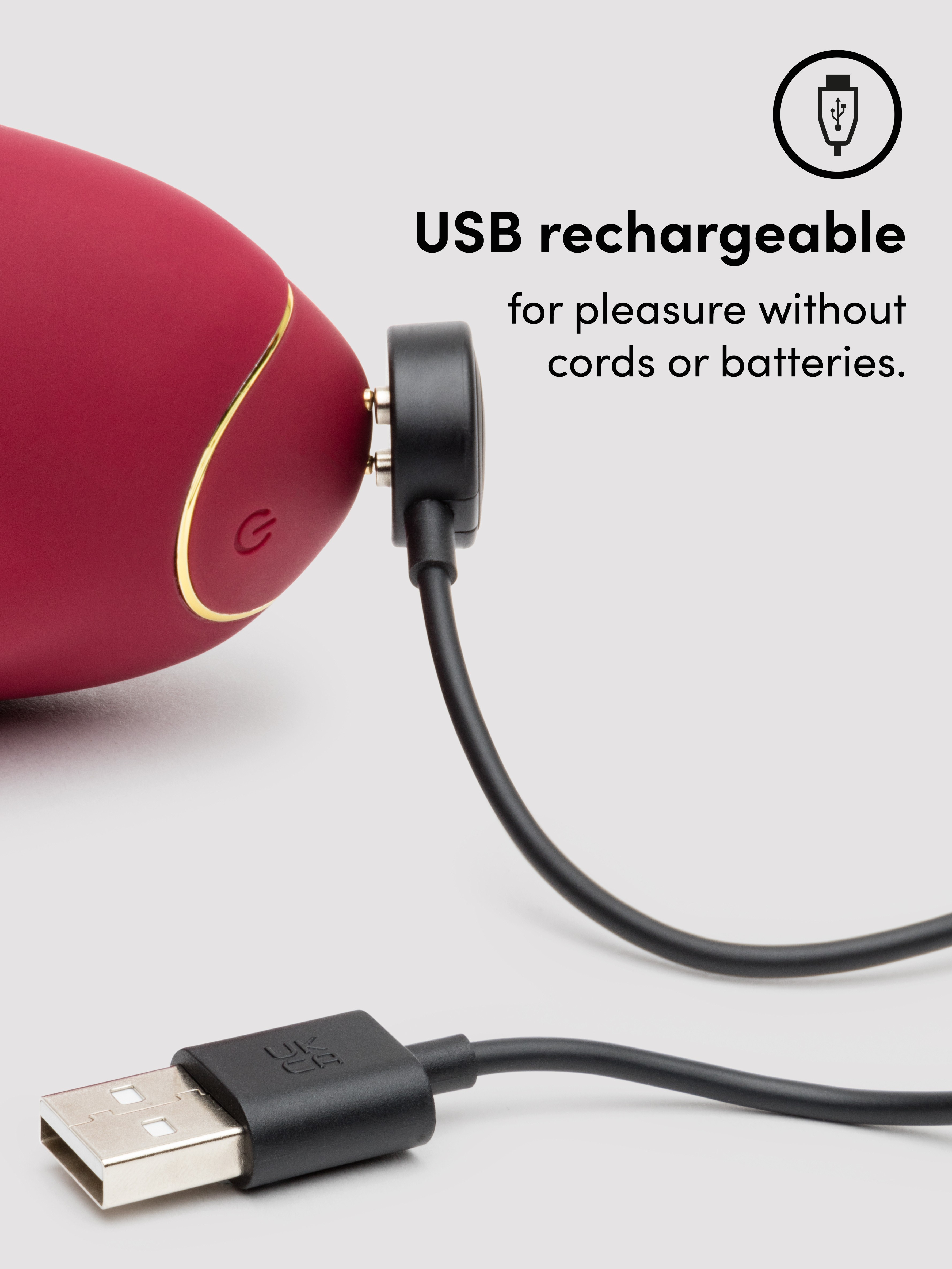 Womanizer Duo 2 Rechargeable Silicone G-Spot and Clitoral Stimulator, Red, hi-res