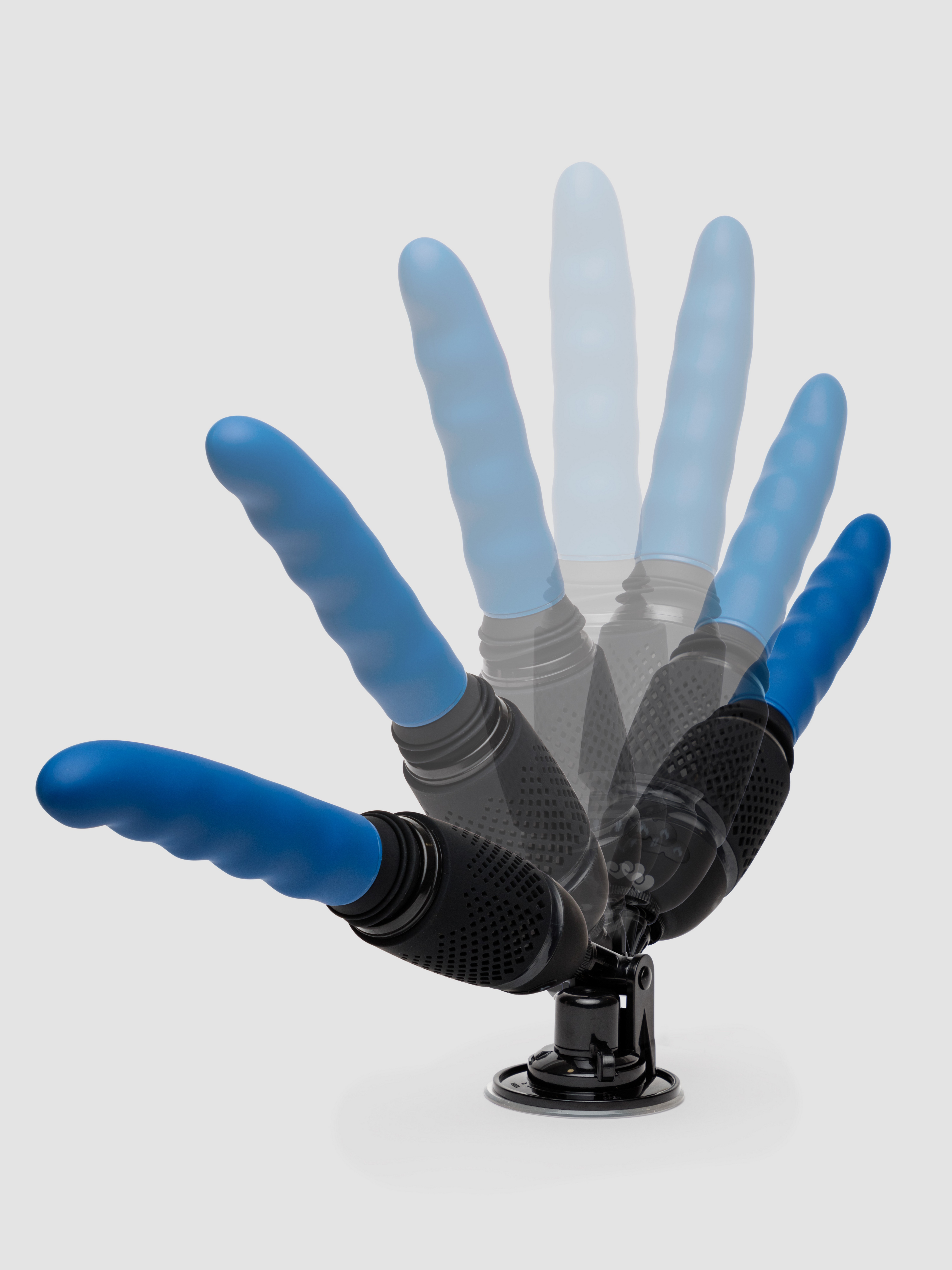 Lovehoney Sweet Heat Travel Thrusting Warming Sex Machine, Black, hi-res