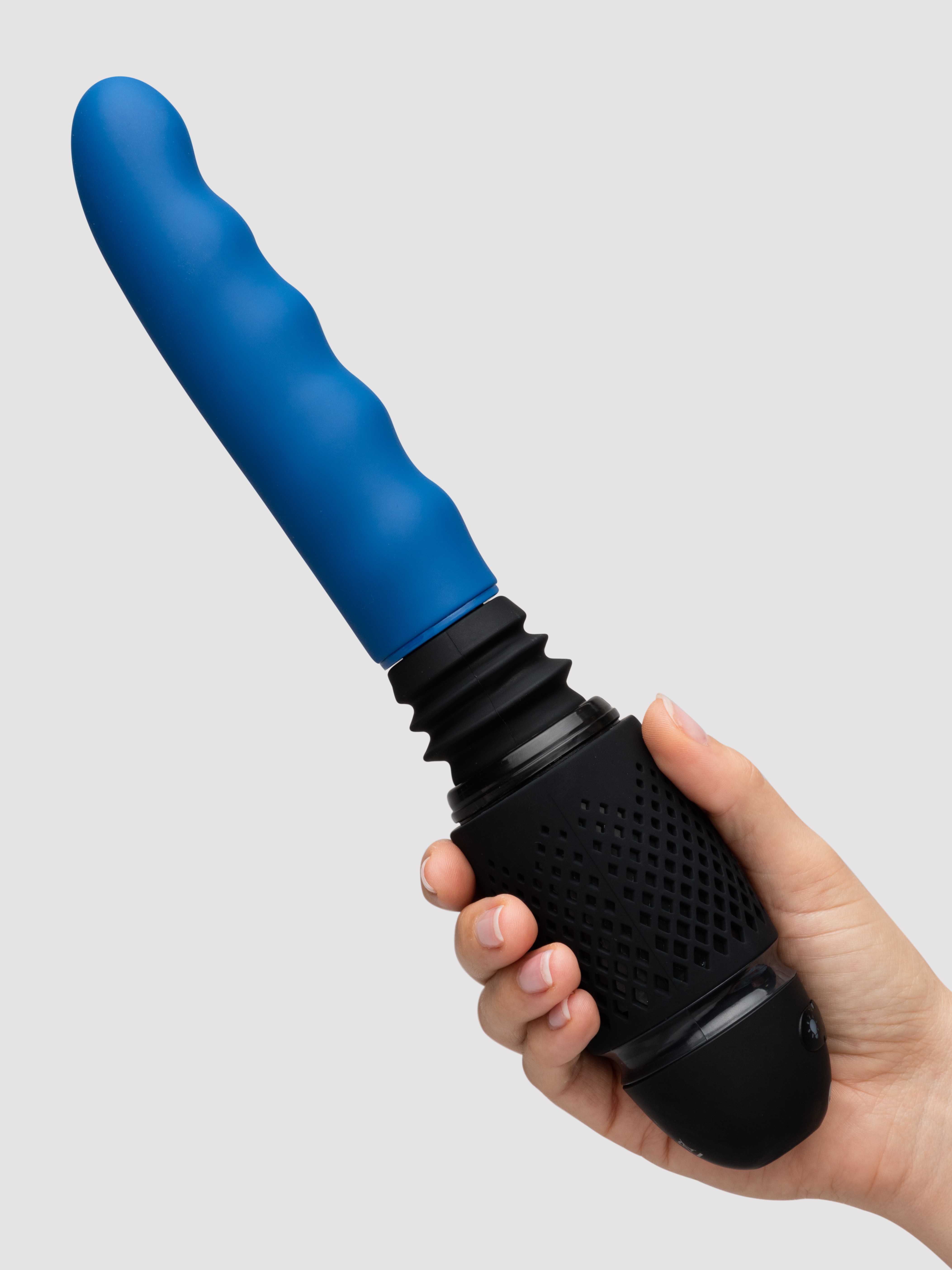 Lovehoney Sweet Heat Travel Thrusting Warming Sex Machine, Black, hi-res