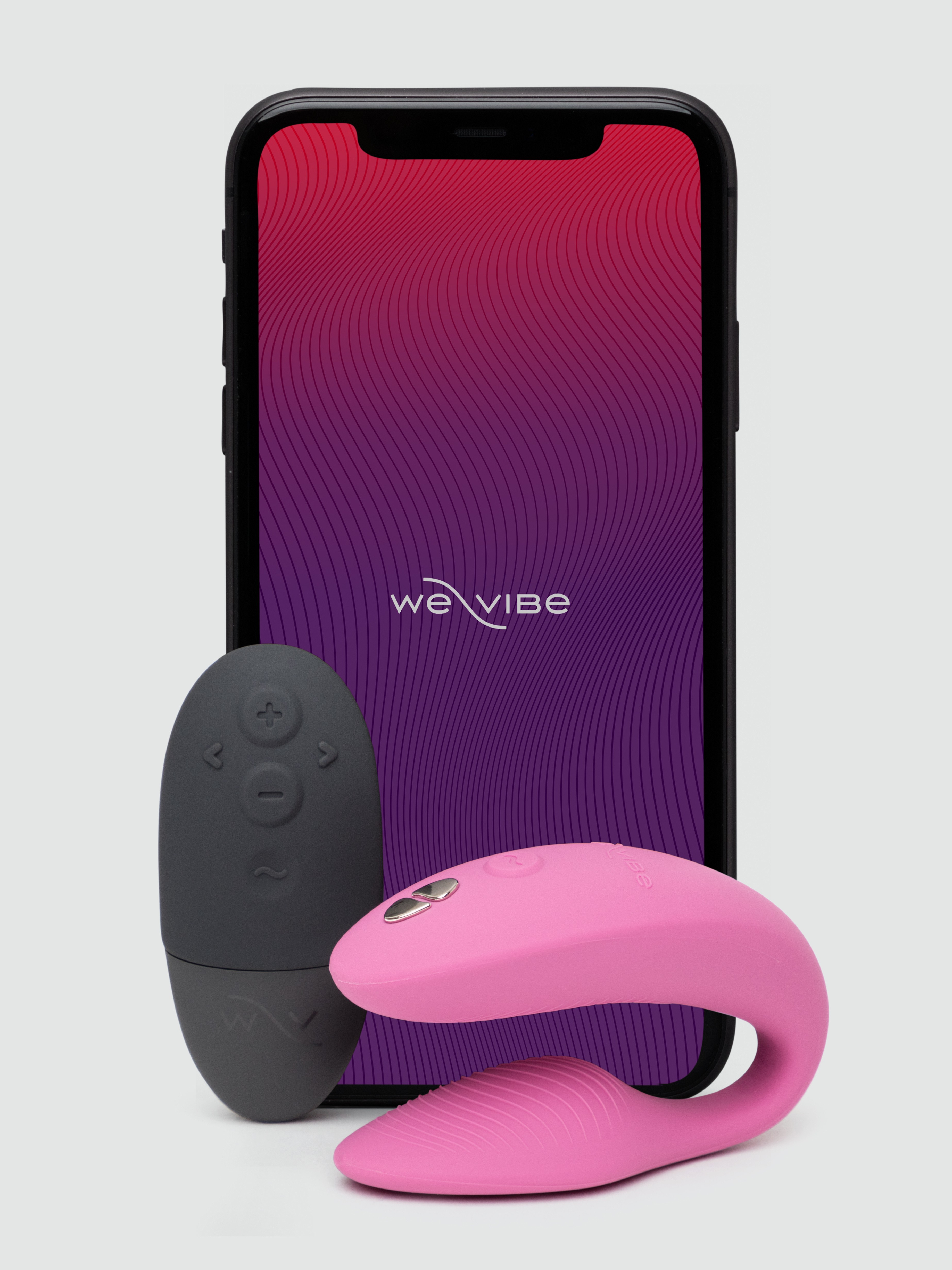 We-Vibe Sync 2 Remote Control and App Rechargeable Couple's Vibrator - Pink