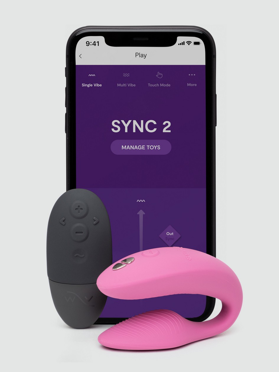 Remote Control and App Rechargeable Couple's Vibrator