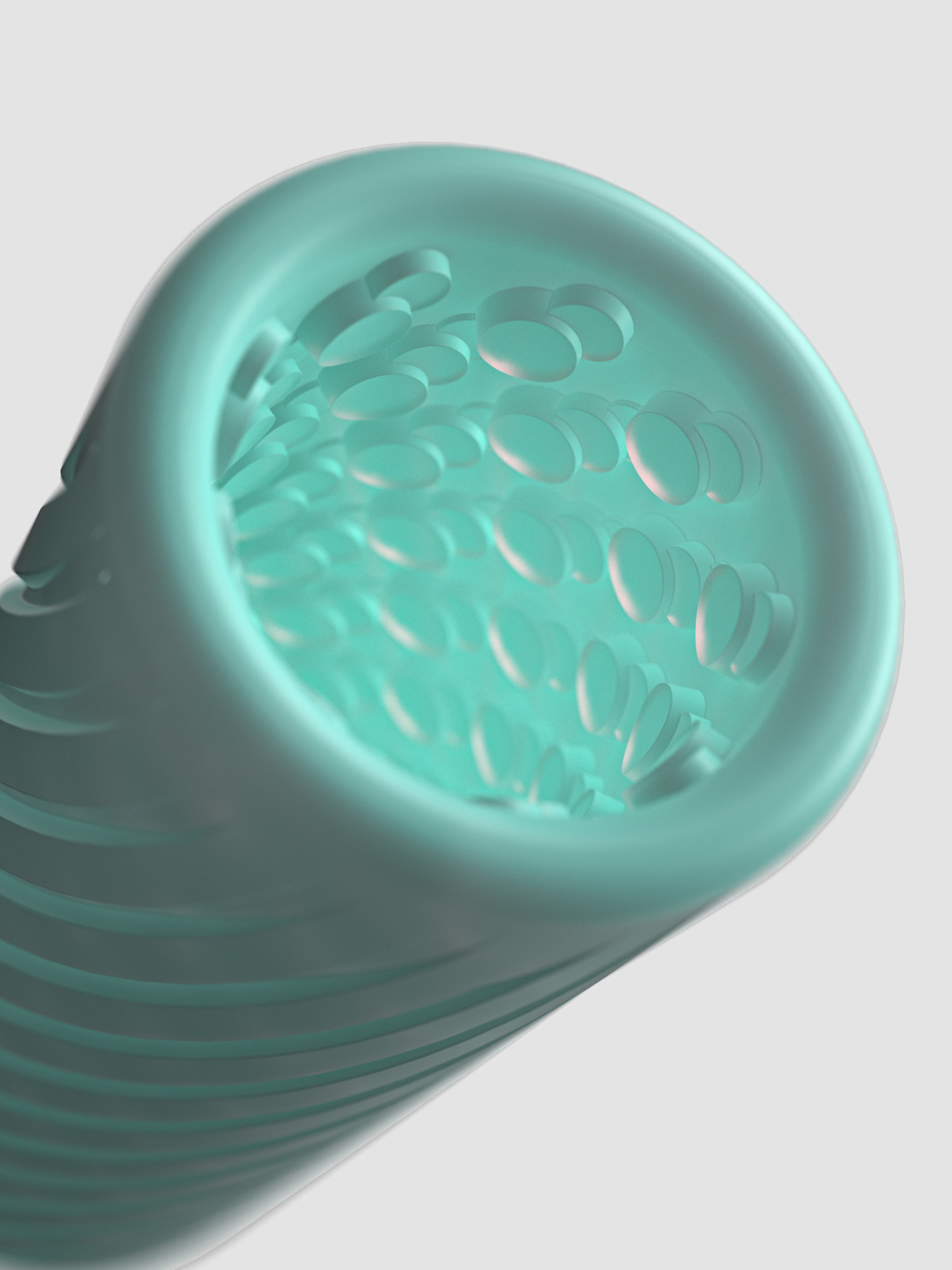 Arcwave Ghost Silicone Reusable Reversible Textured Male Stroker, Green, hi-res