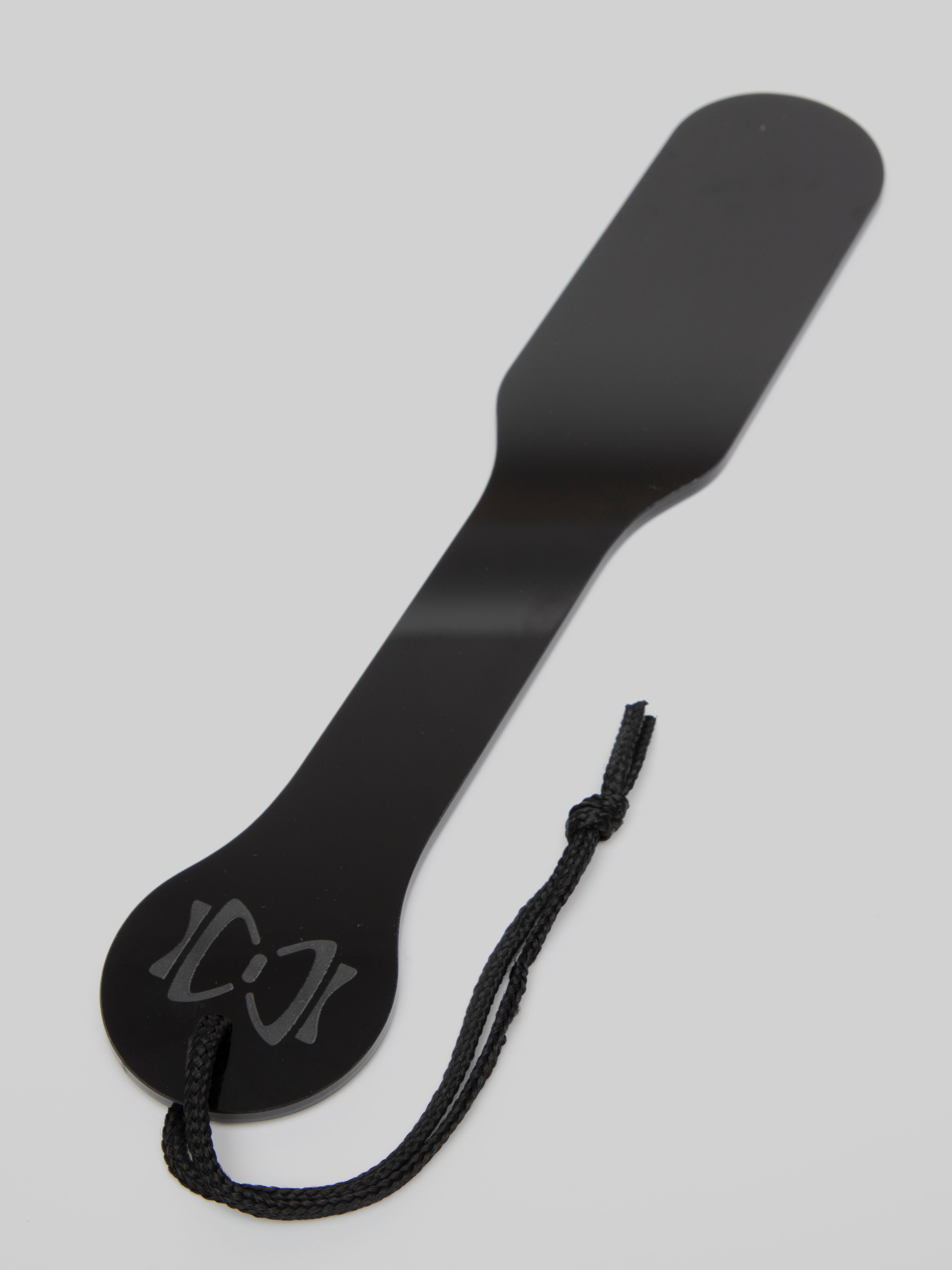 Sportsheets Bow Tie Acrylic Spanking Paddle, Black, hi-res