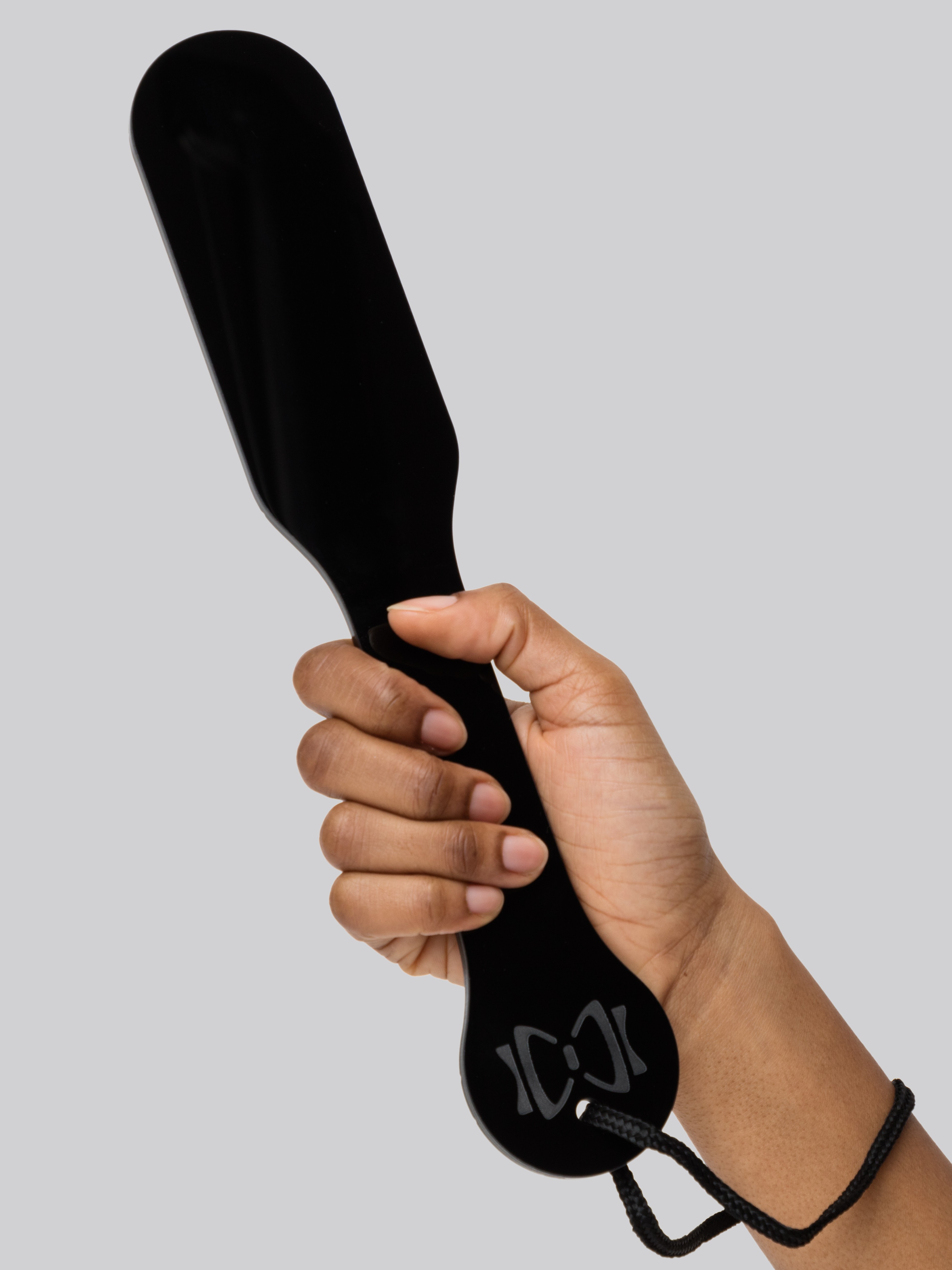 Sportsheets Bow Tie Acrylic Spanking Paddle, Black, hi-res