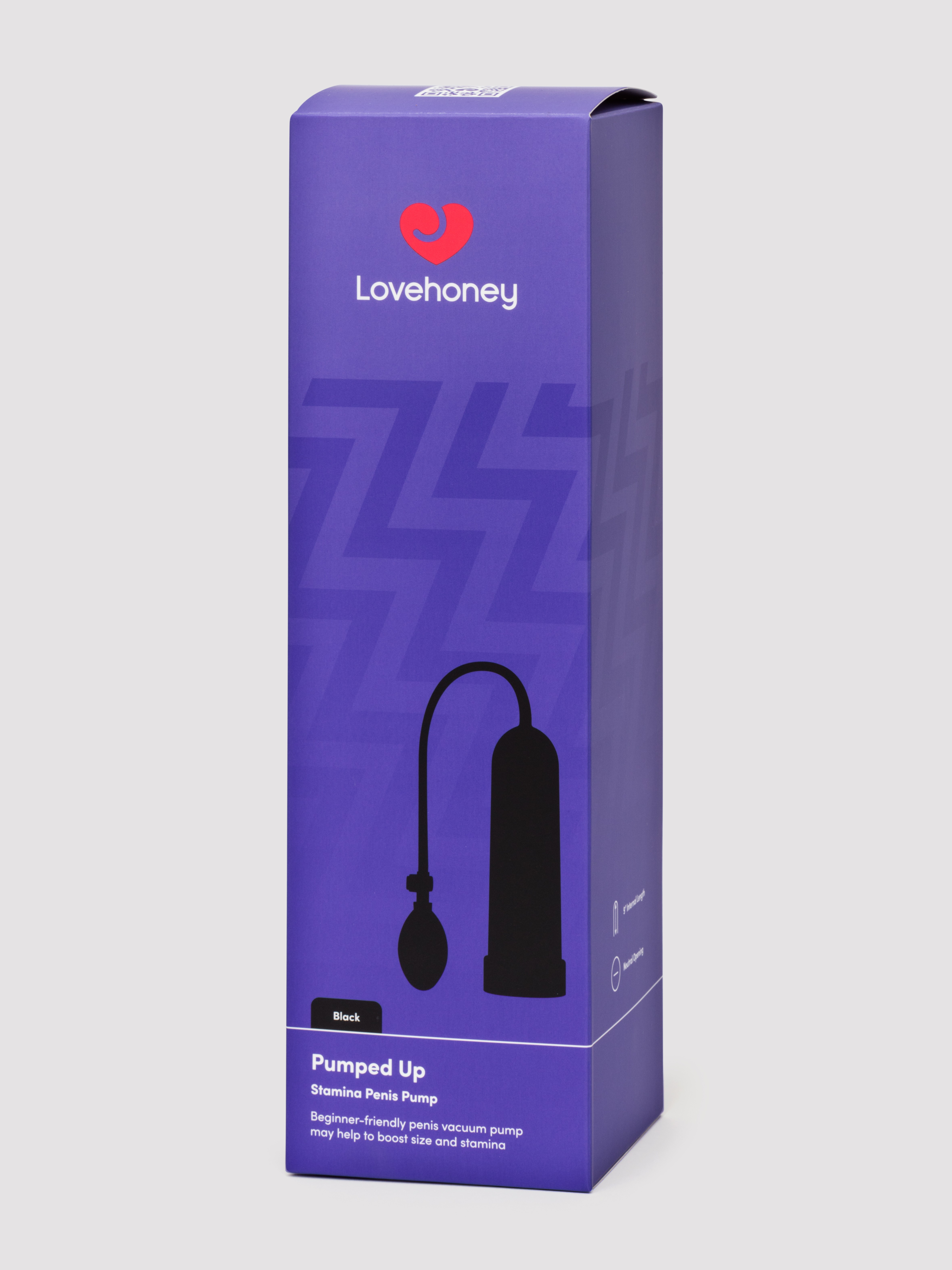 Lovehoney Stamina Penis Pump 9 Inch, Clear, hi-res