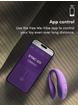 We-Vibe Sync Go App Controlled Rechargeable Clitoral and G-Spot Vibrator, Purple, hi-res