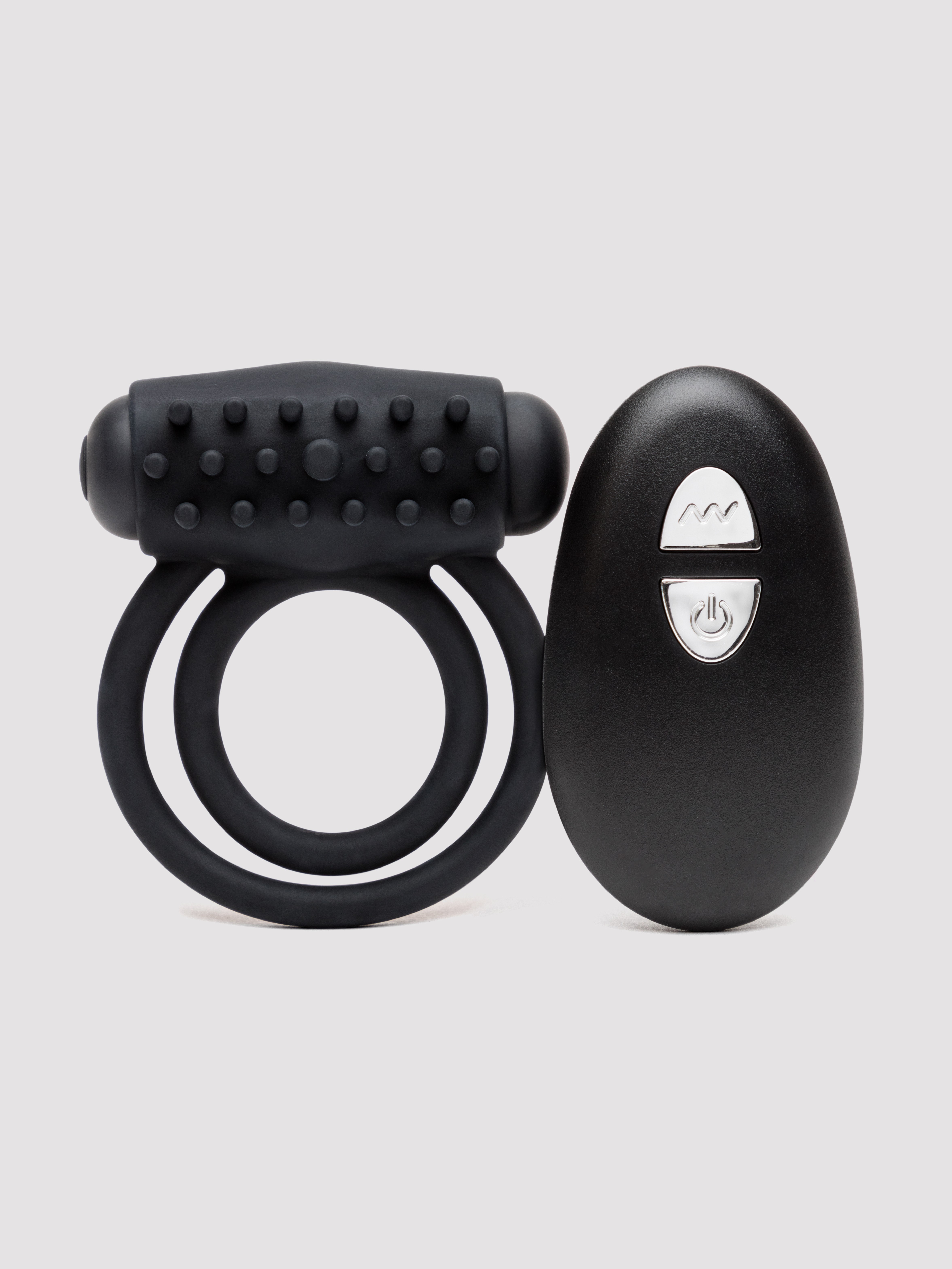 Tracey Cox Supersex Remote Control Rechargeable Love Ring - Black