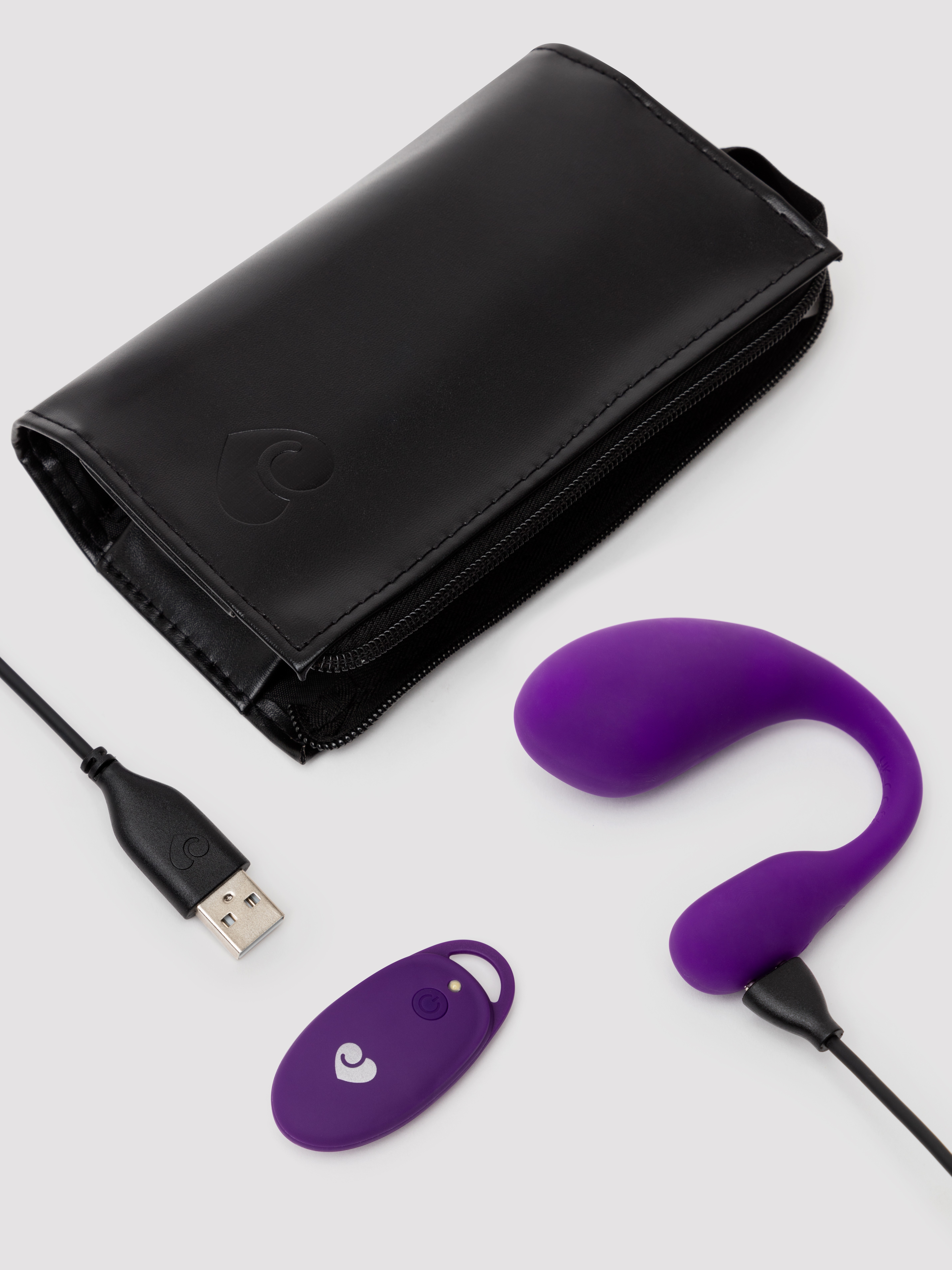 Lovehoney Desire Remote Control Dual Stimulation Love Egg, Purple, hi-res