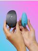 We-Vibe Sync Go App Controlled Rechargeable Clitoral and G-Spot Vibrator, Blue, hi-res