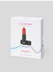 Lovense Exomoon App Controlled Rechargeable Silicone Lipstick Bullet Vibrator, Black, hi-res