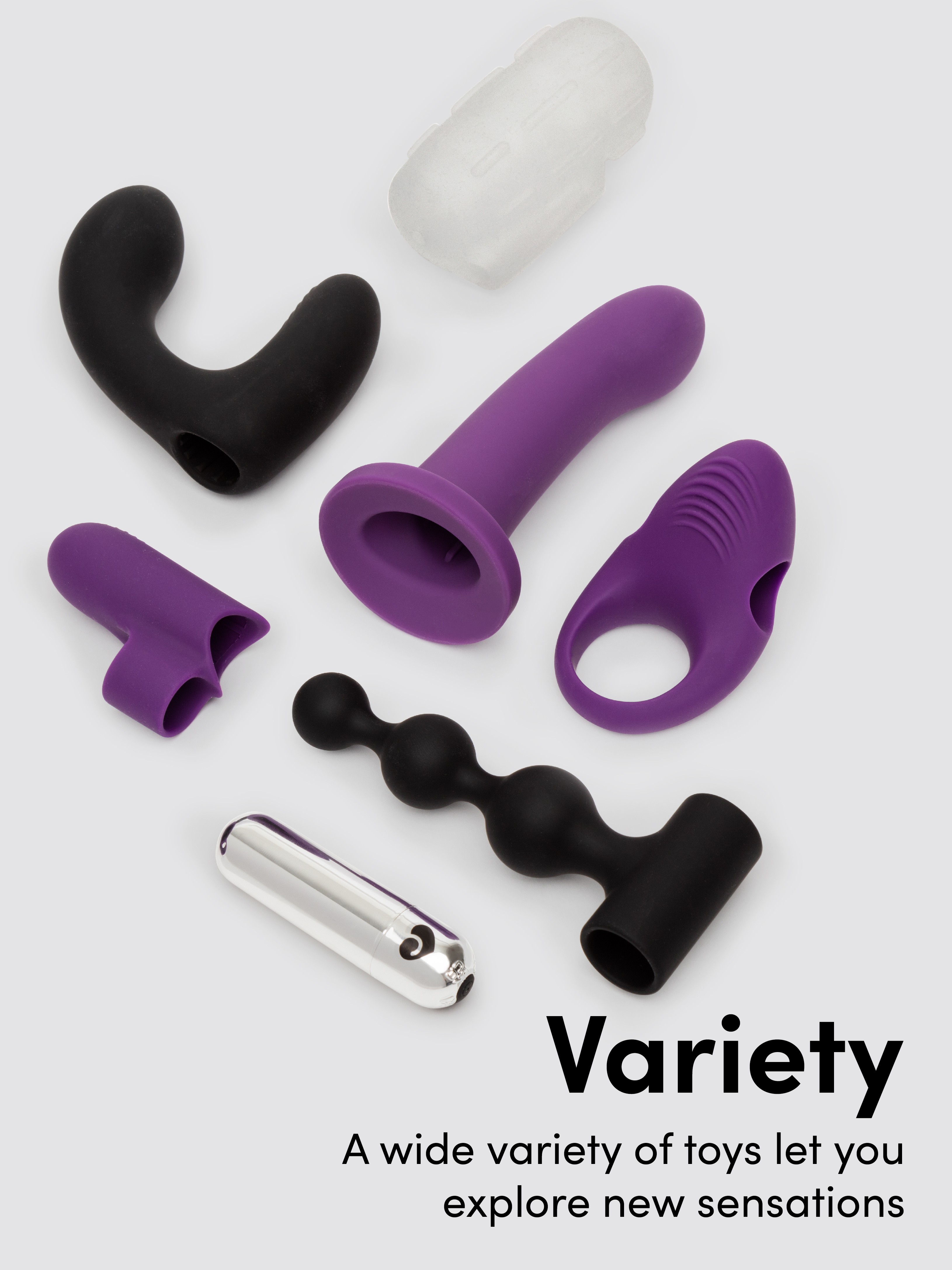 Lovehoney X Womanizer Sex Toy Advent Calendar (24 Piece), Purple, hi-res