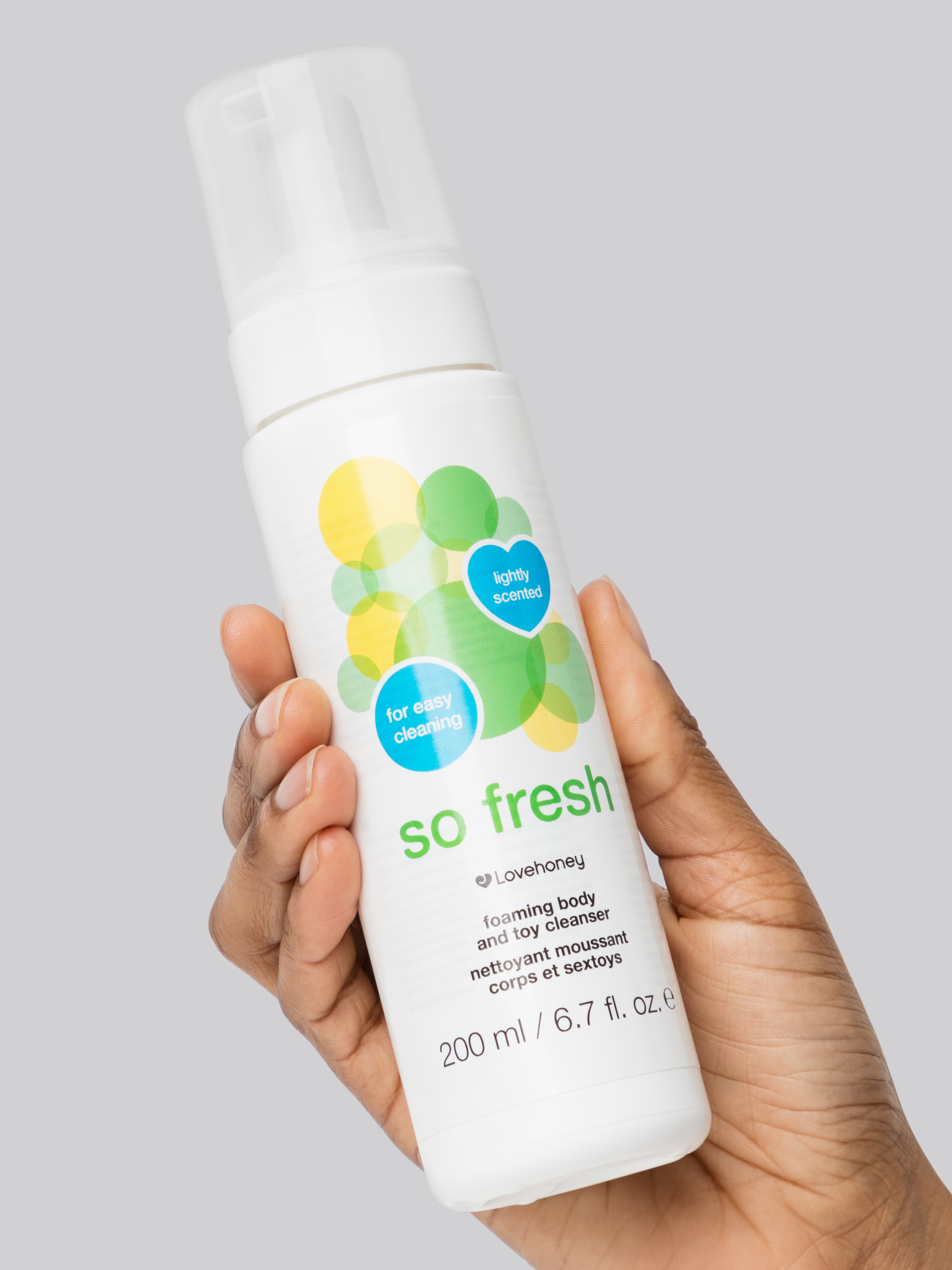 Lovehoney So Fresh Foaming Body and Toy Cleanser 7 fl oz, , hi-res