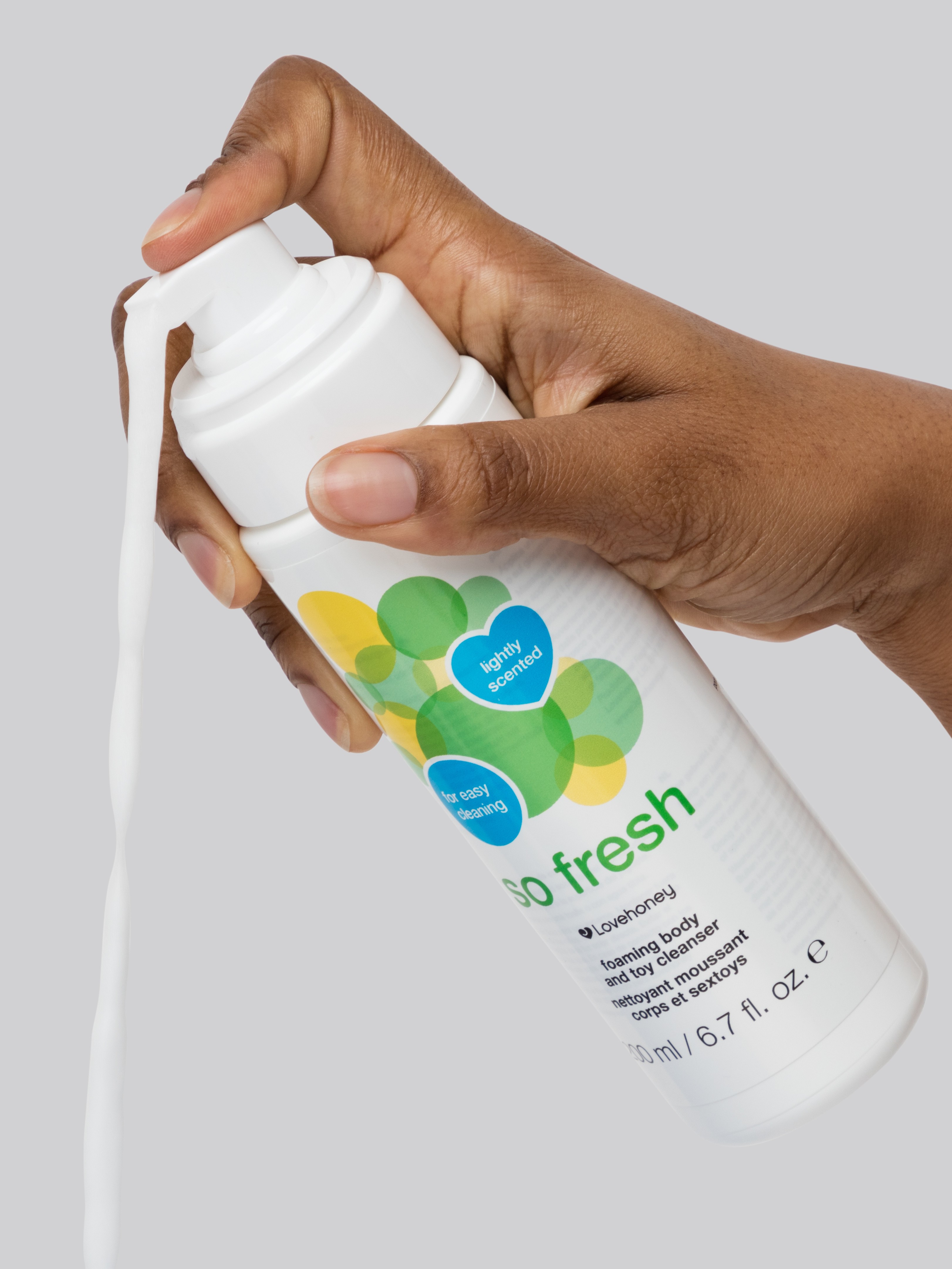 Lovehoney So Fresh Foaming Body and Toy Cleanser 7 fl oz, , hi-res