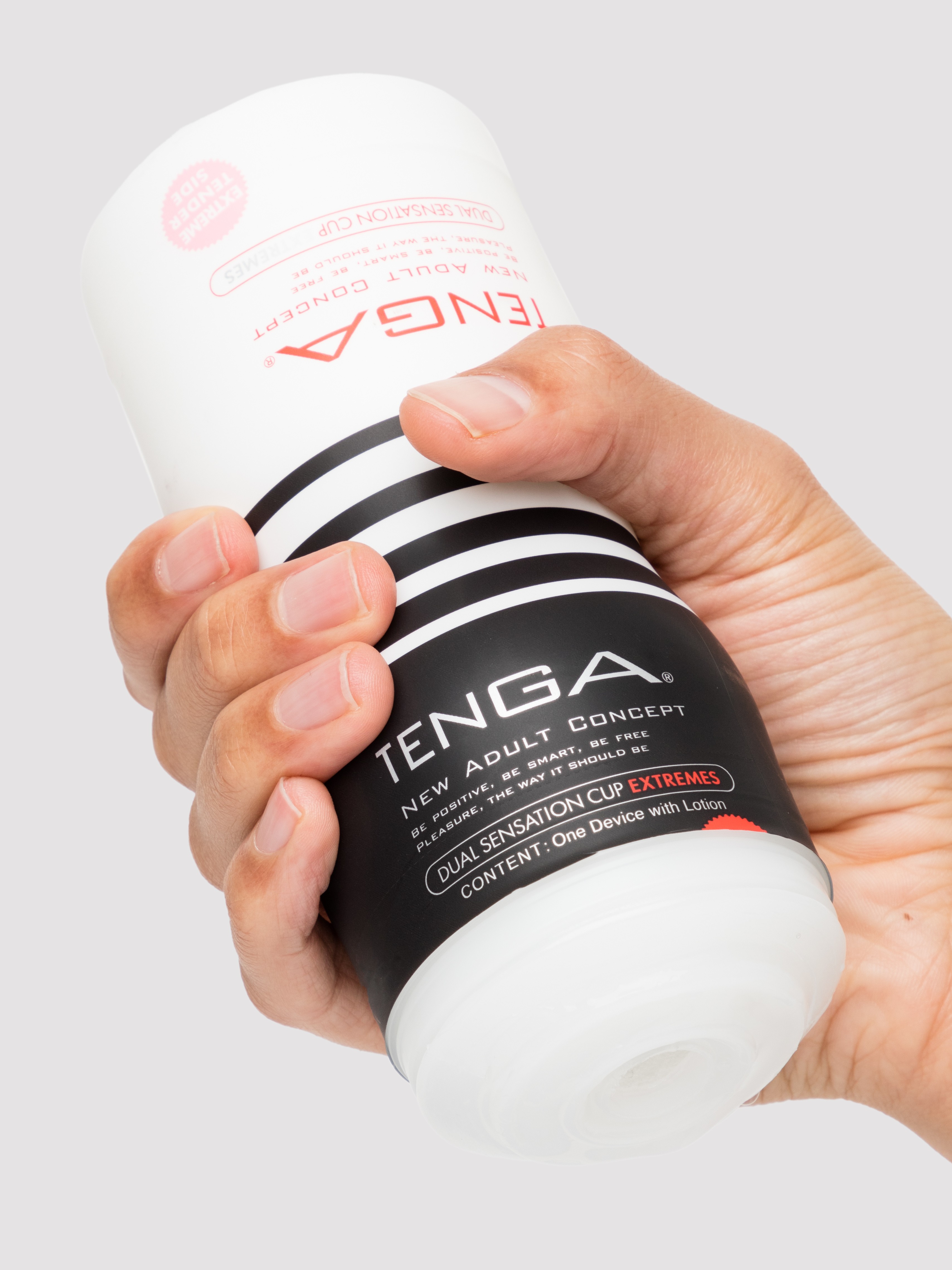 Tenga Extremes Dual Sensations Cup, White, hi-res