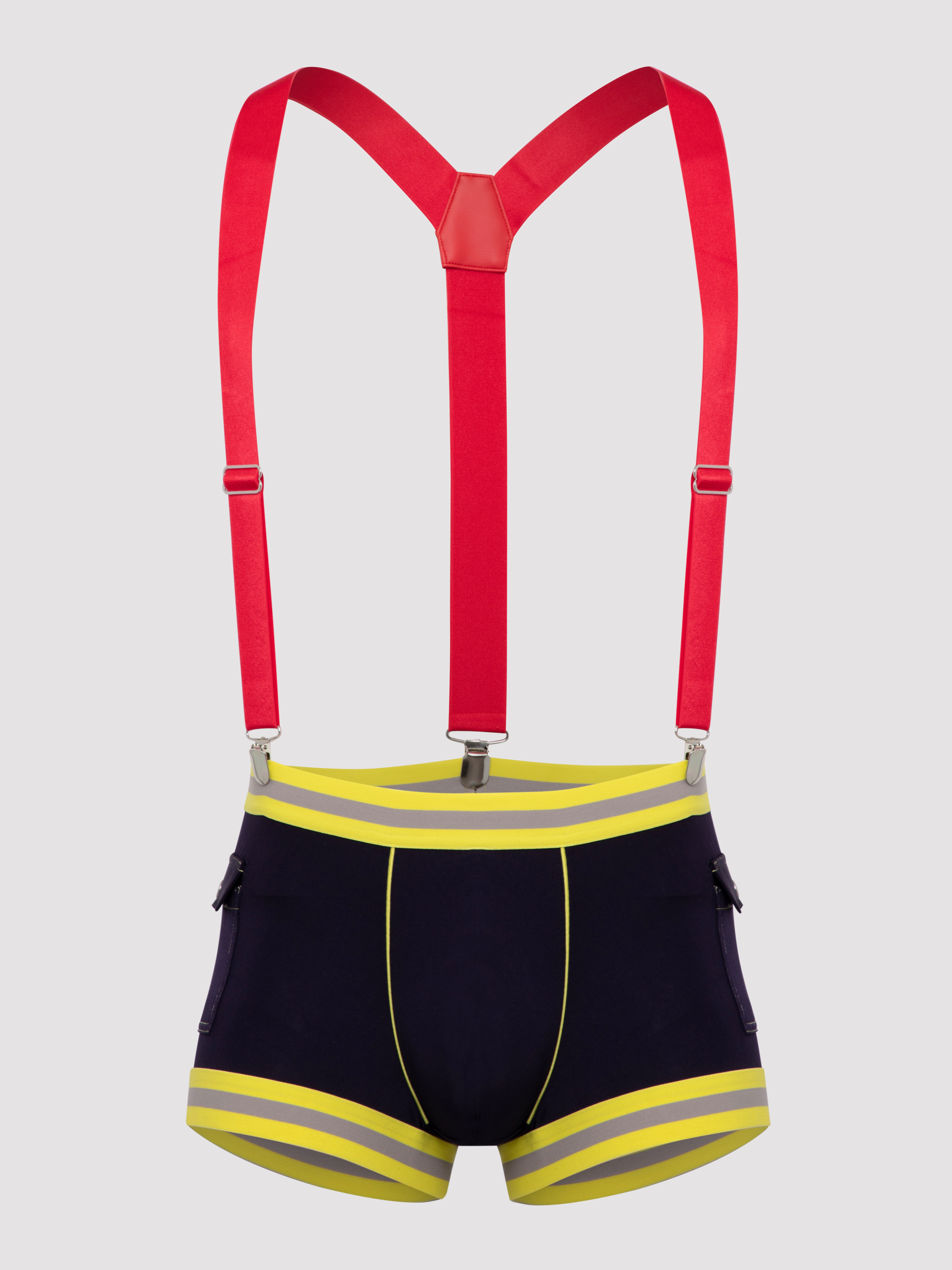 LHM Smokin' Hot Fireman Costume, Blue, hi-res